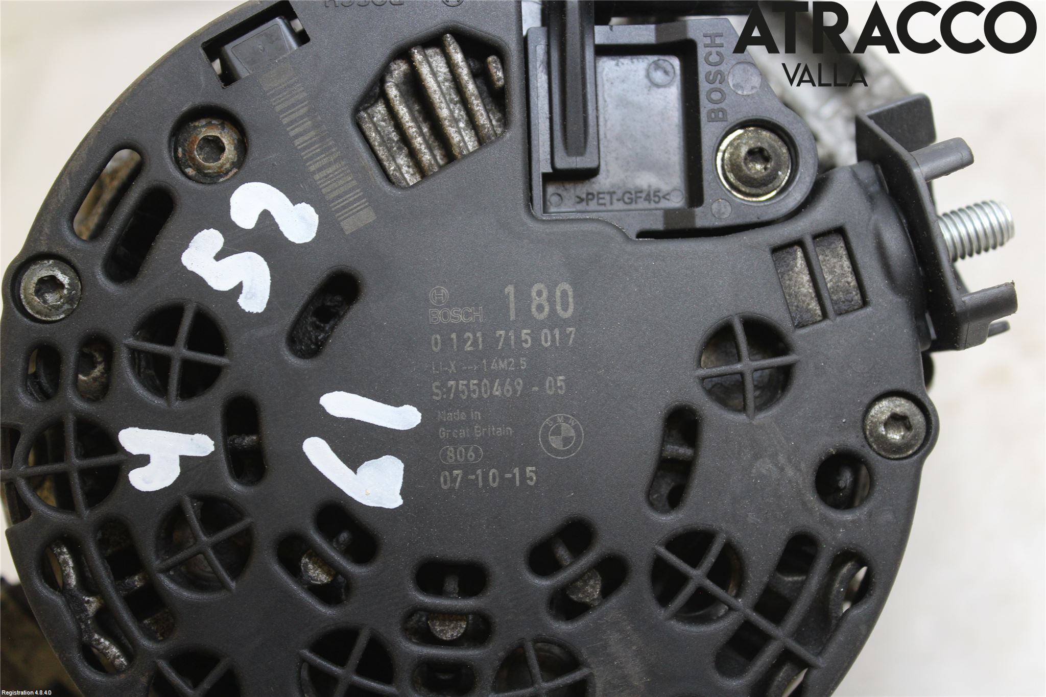 BMW 3 E90/91 SED/TOU 05-12 Generator