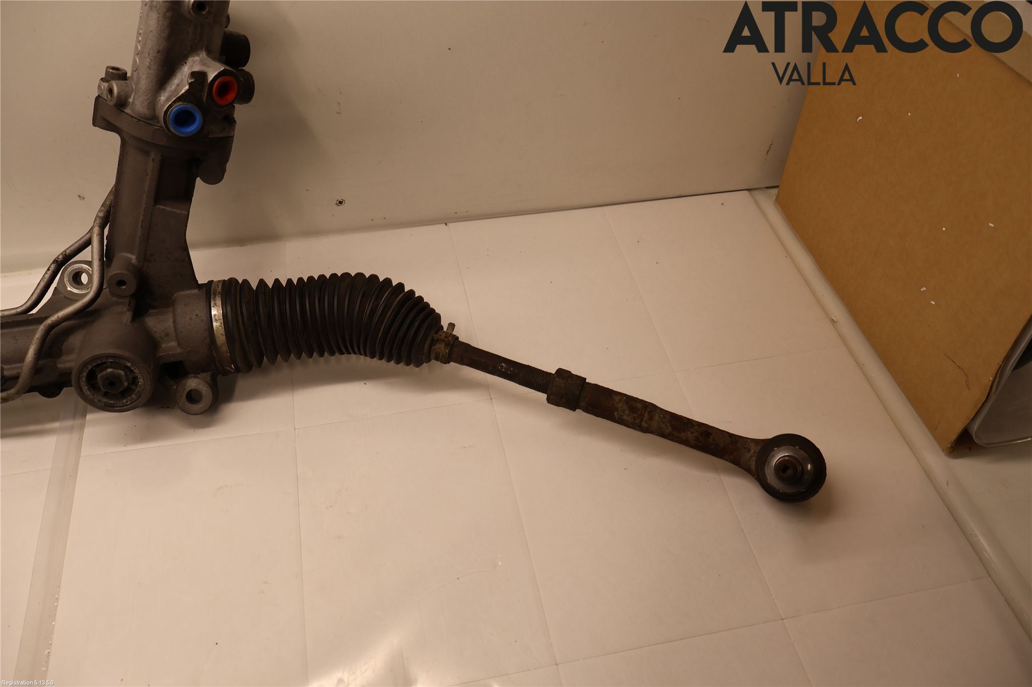 BMW 5 E60/61 Sed/Tou 02-10 Styrväxel Servo -Snäcka