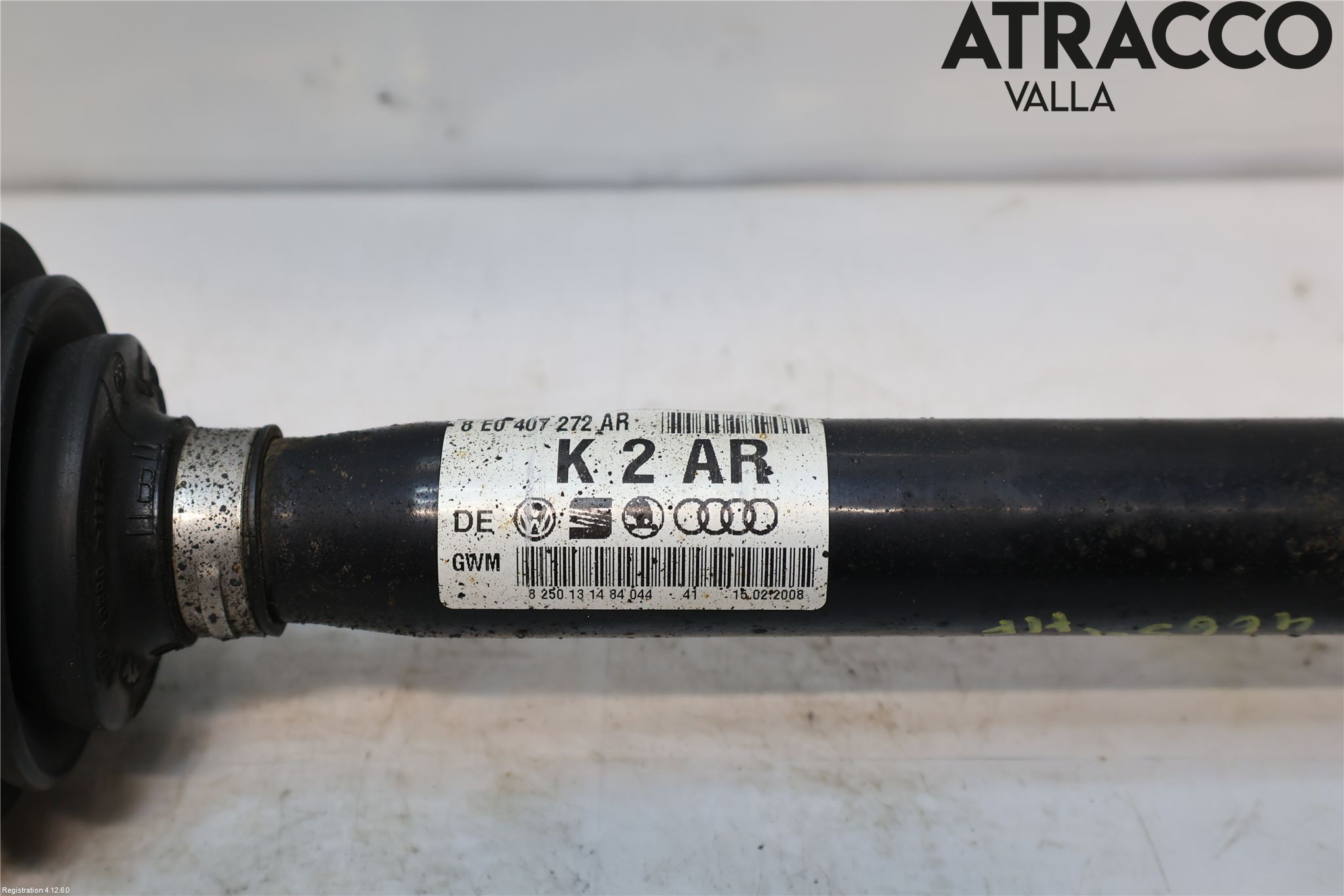 Audi A4/S4 05-07 Drivaxel Fram Höger