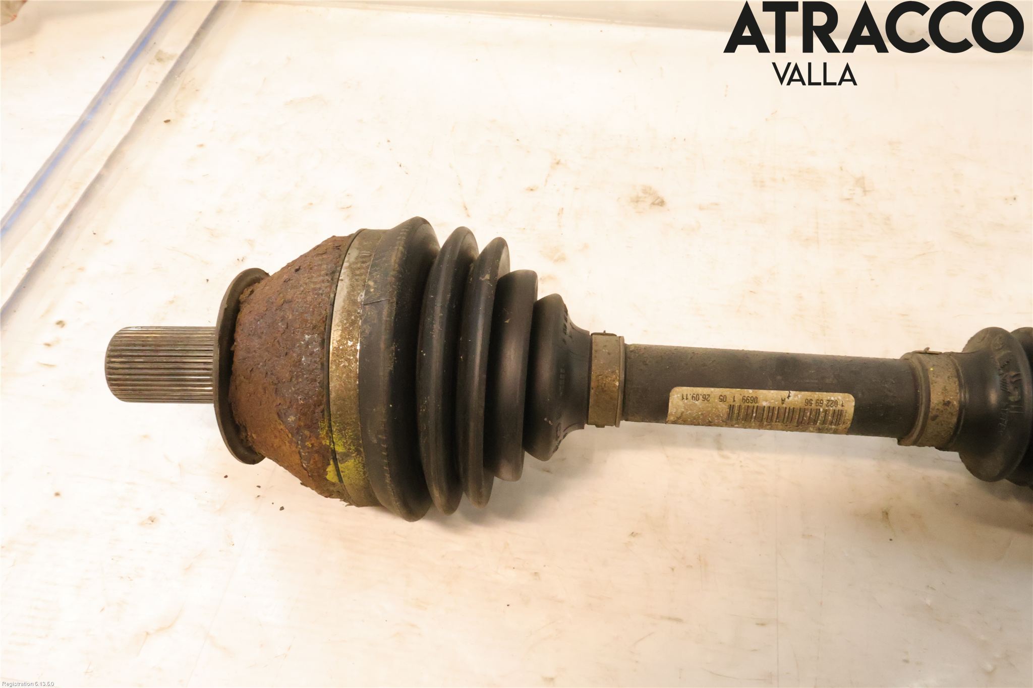 Volvo V70 08-13 Drivaxel Fram Höger