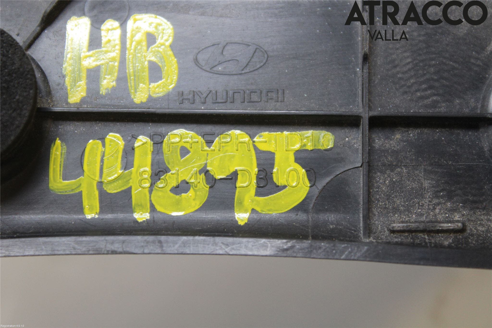 Hyundai TUCSON 05- List Bak-Baklucka