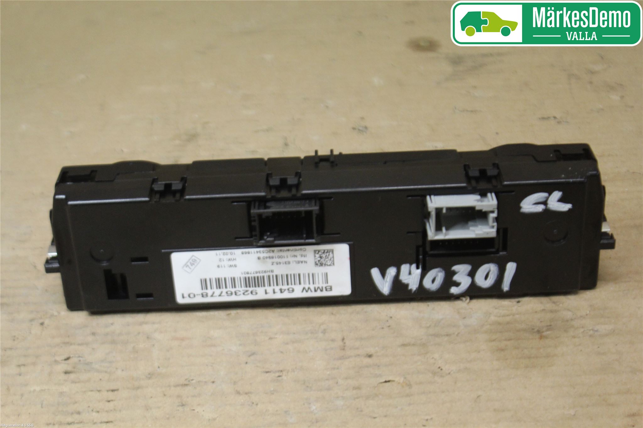 BMW X1 E84 10-15 Ac Styrenhet Ac Manöveren