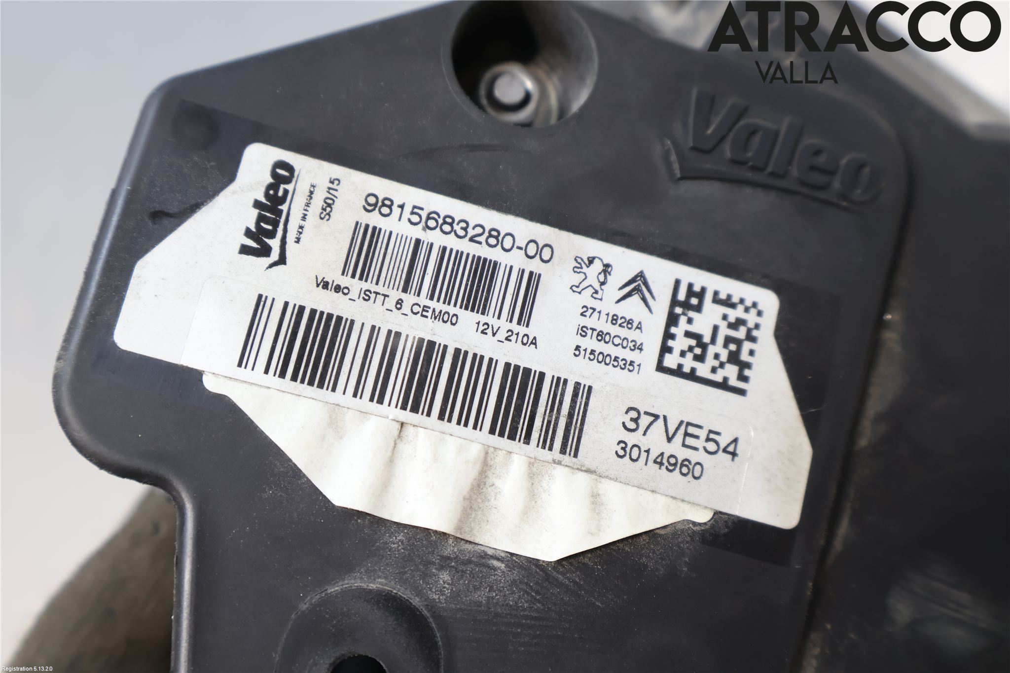 Citroen C5 08-17 Generator
