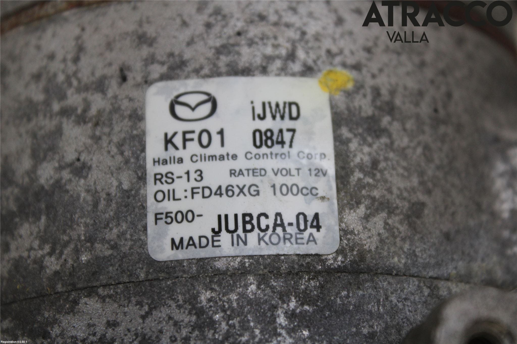 Mazda CX-5 12-17 Ac Kompressor