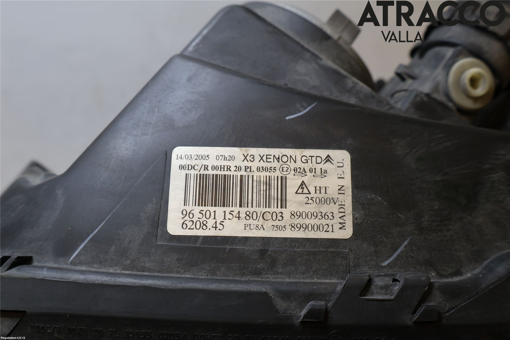 Citroen C5     05-08 Strålkastare Vänster