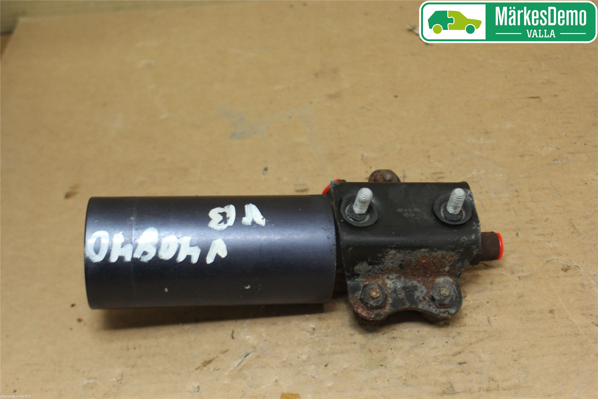 Audi A6/S6     97-05 Fjädr Hydraulklocka Bak