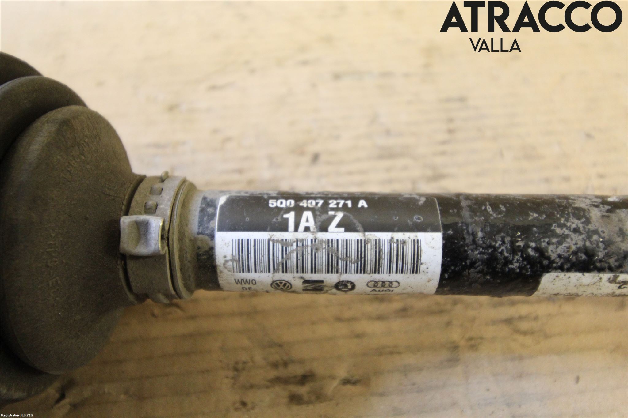 Volkswagen VW GOLF / E-GOLF VII 13-20 Drivaxel Fram Vänster