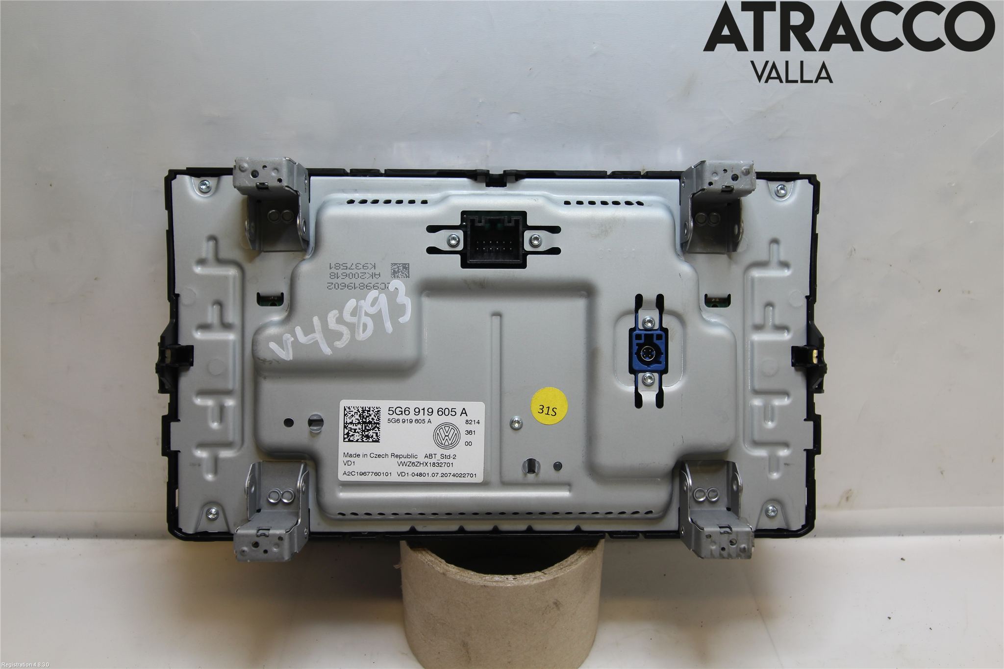 Volkswagen VW T-ROC 18- Multifunktionsdisplay