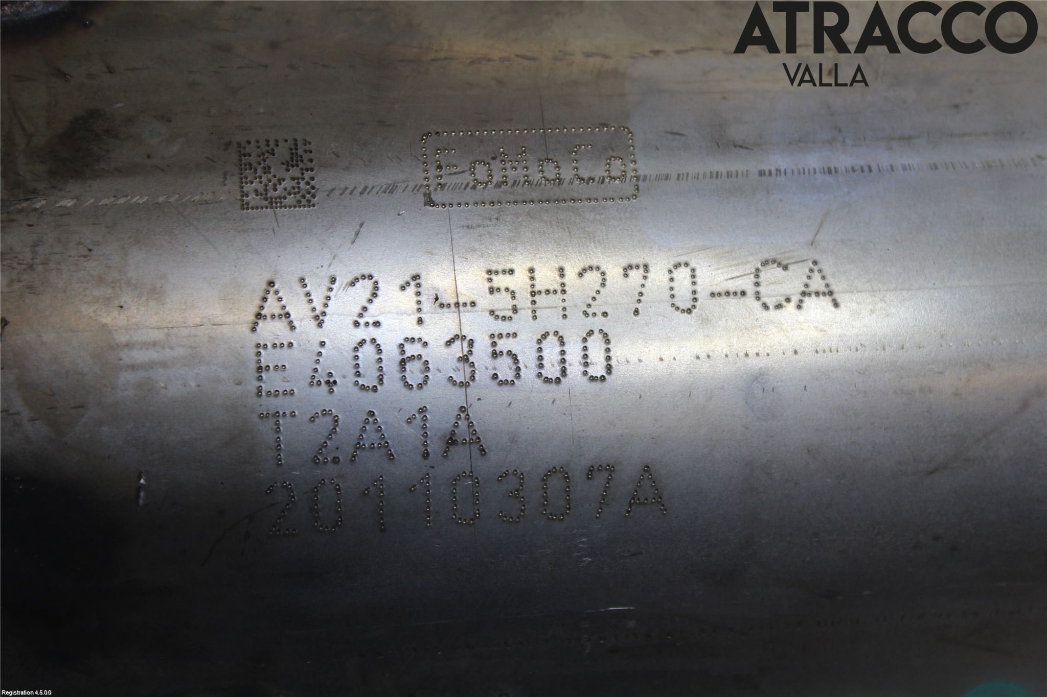Ford FIESTA 09-12 Avgas Partikelfilter