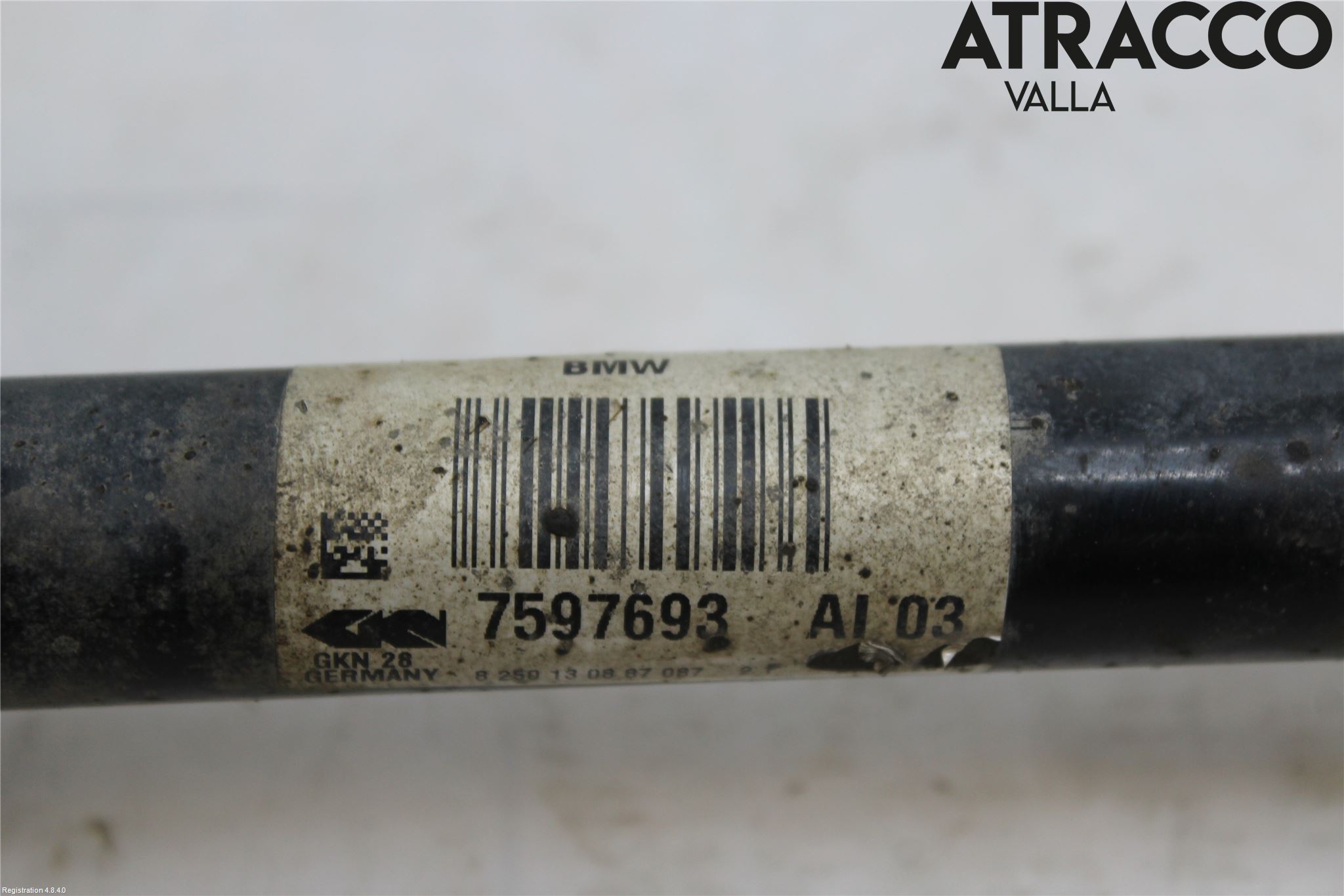 BMW 3 GT F34 13-19 Drivaxel Fram Vänster