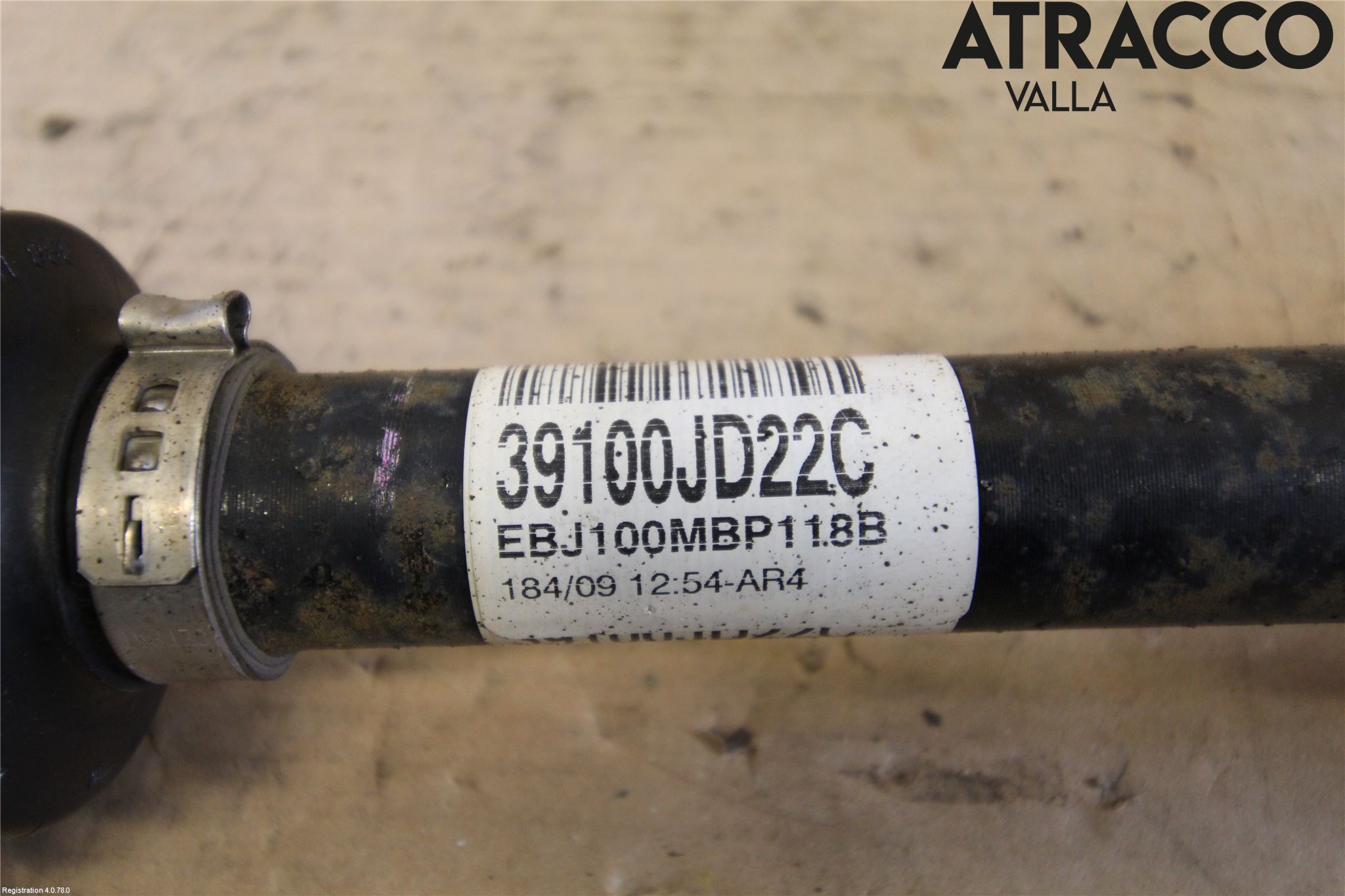 Nissan QASHQAI   07-10 Drivaxel Fram Höger