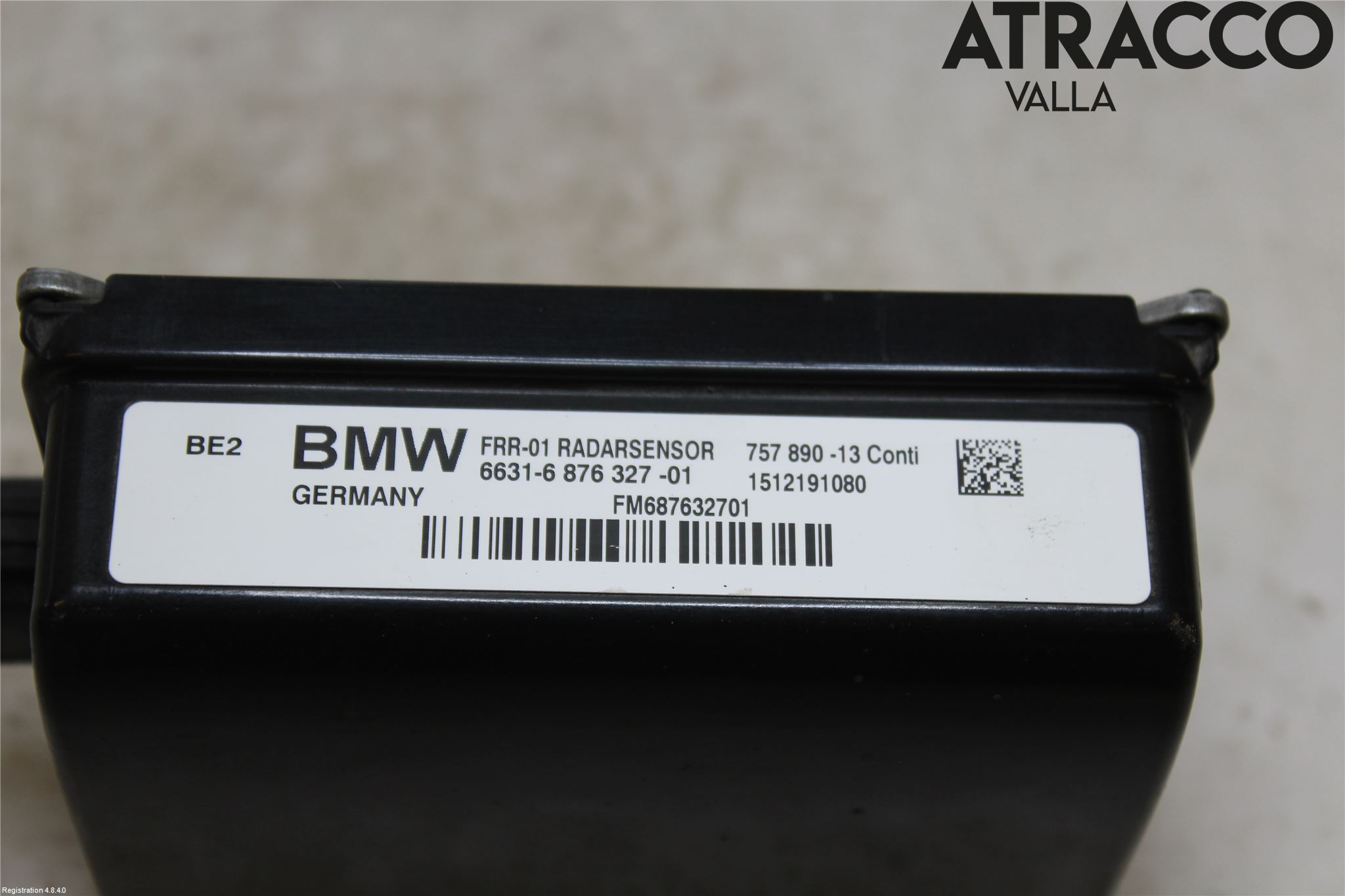 BMW X4 F26 14-18 Sensor Aktivt Kollisionsskydd