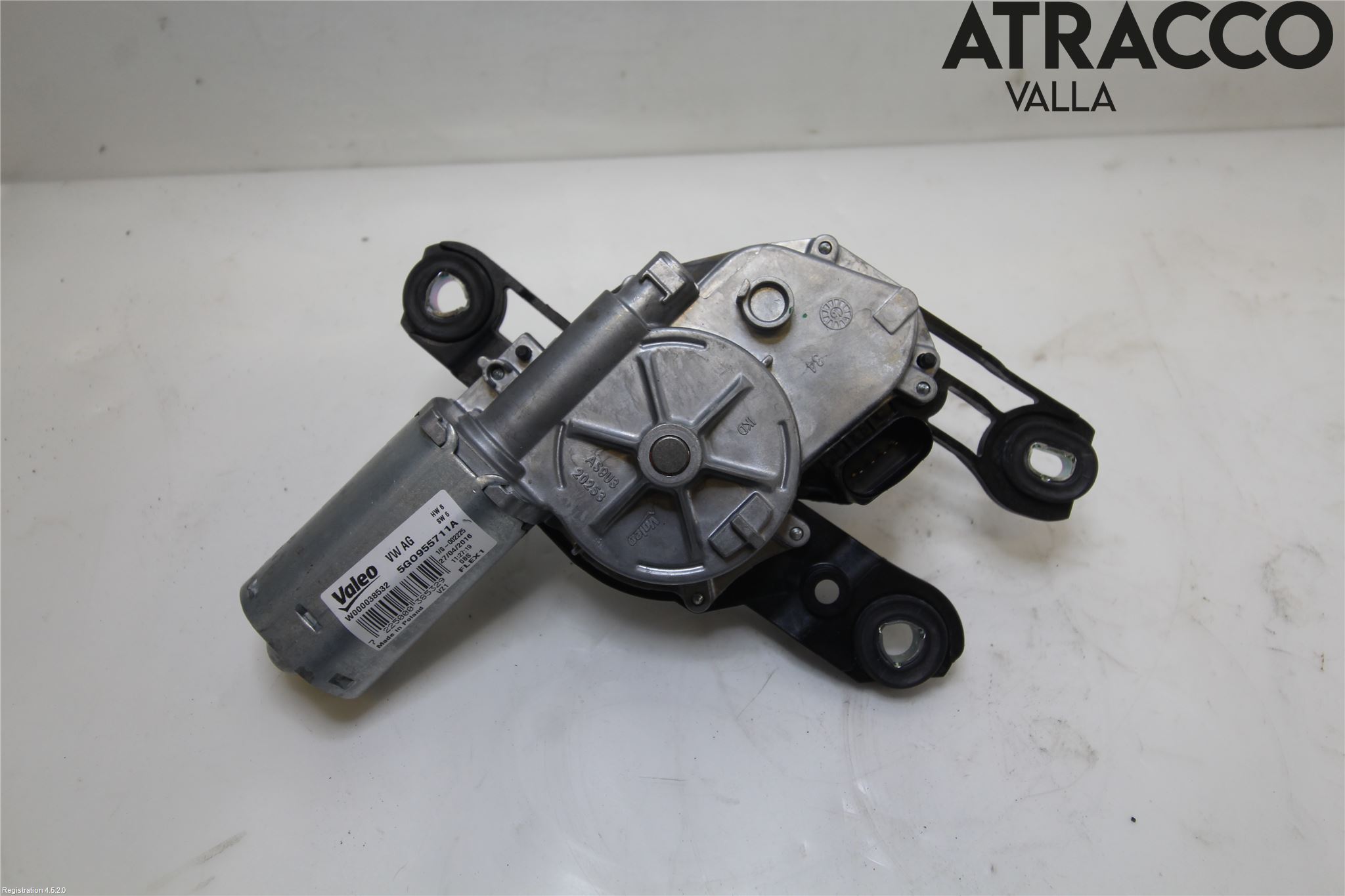 Volkswagen VW GOLF / E-GOLF VII 13-20 Torkarmotor Baklucka