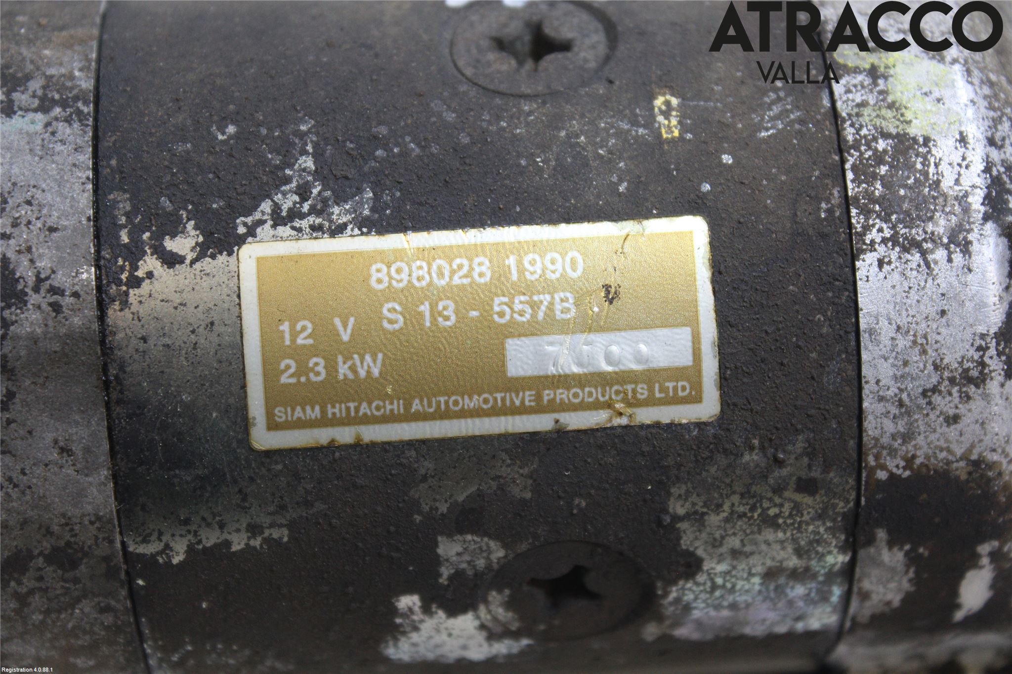 Isuzu D-MAX Startmotor Diesel