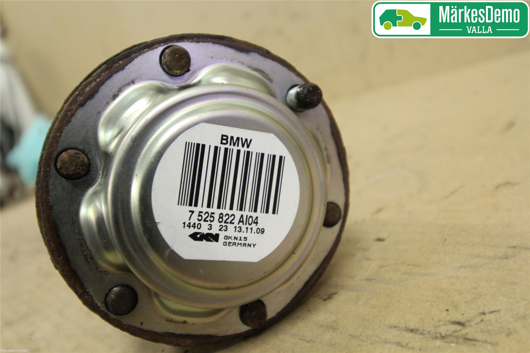 BMW 3 E90/91 SED/TOU 05-12 Drivaxel Bak Höger