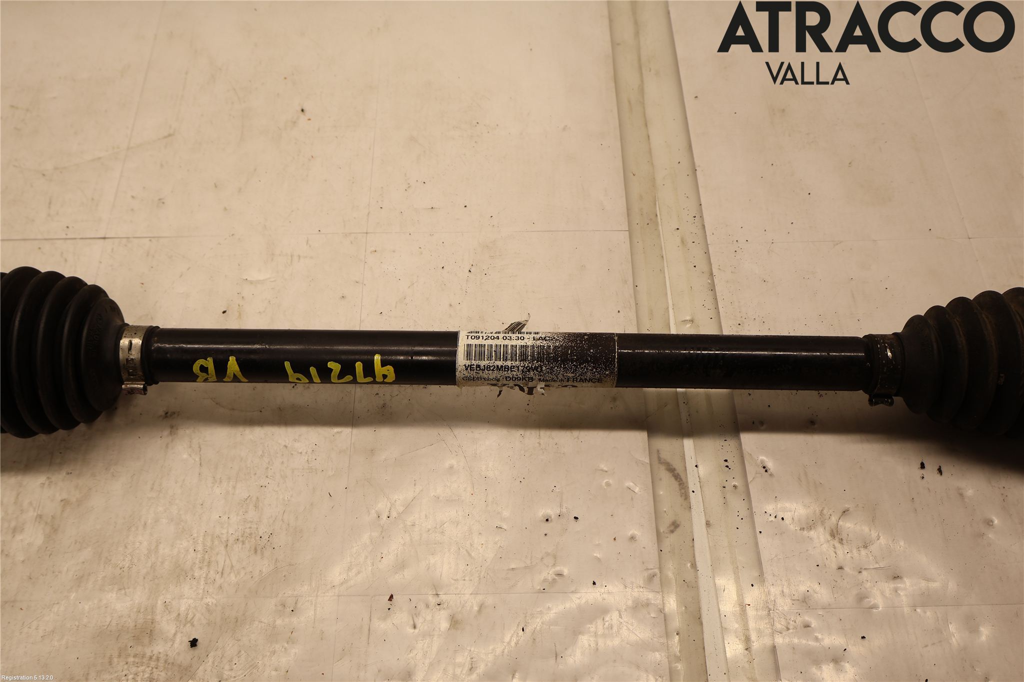 Volvo XC70 08-13 Drivaxel Bak Vänster