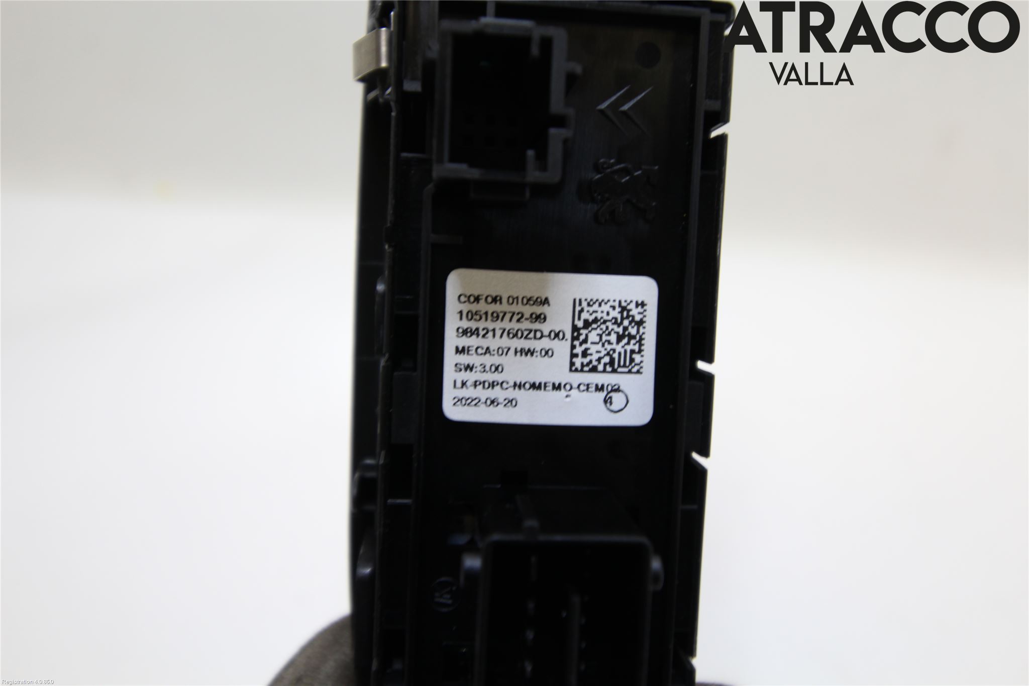 Peugeot 2008/E-2008 20- Strömställare Elhiss