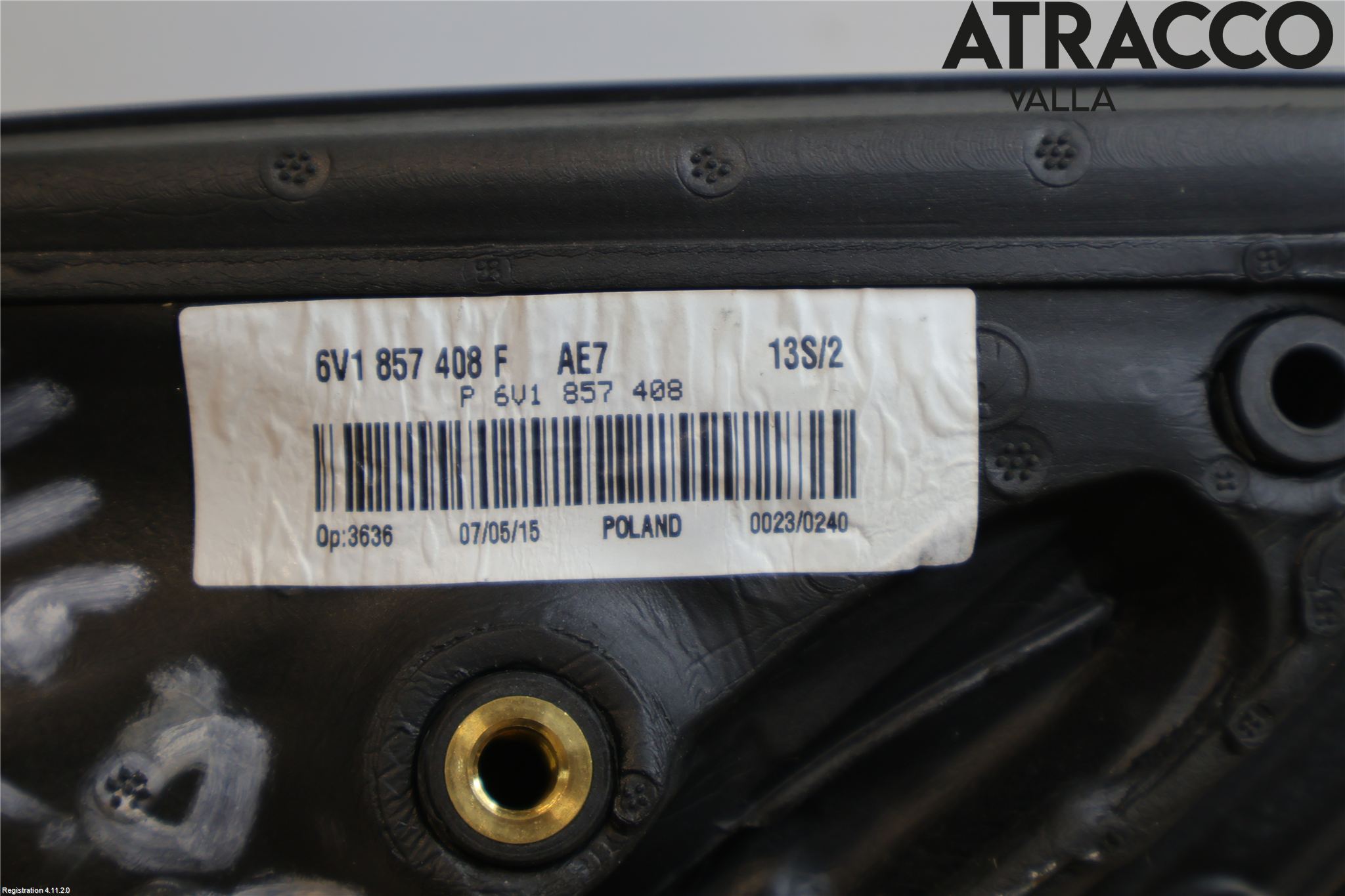 Skoda FABIA 15-21 Spegel Yttre El Hö