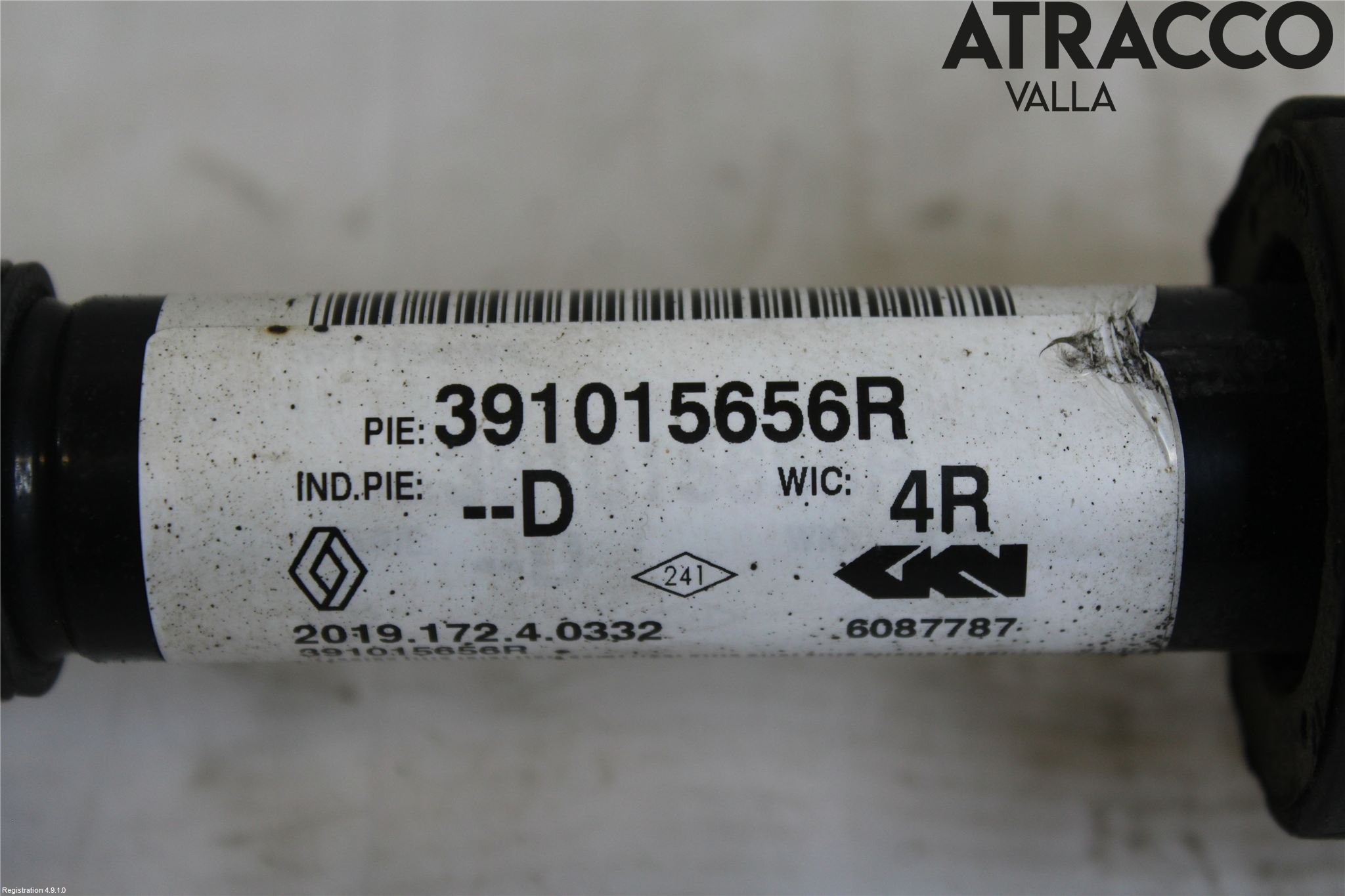 Nissan QASHQAI 17-21 Drivaxel Fram Vänster