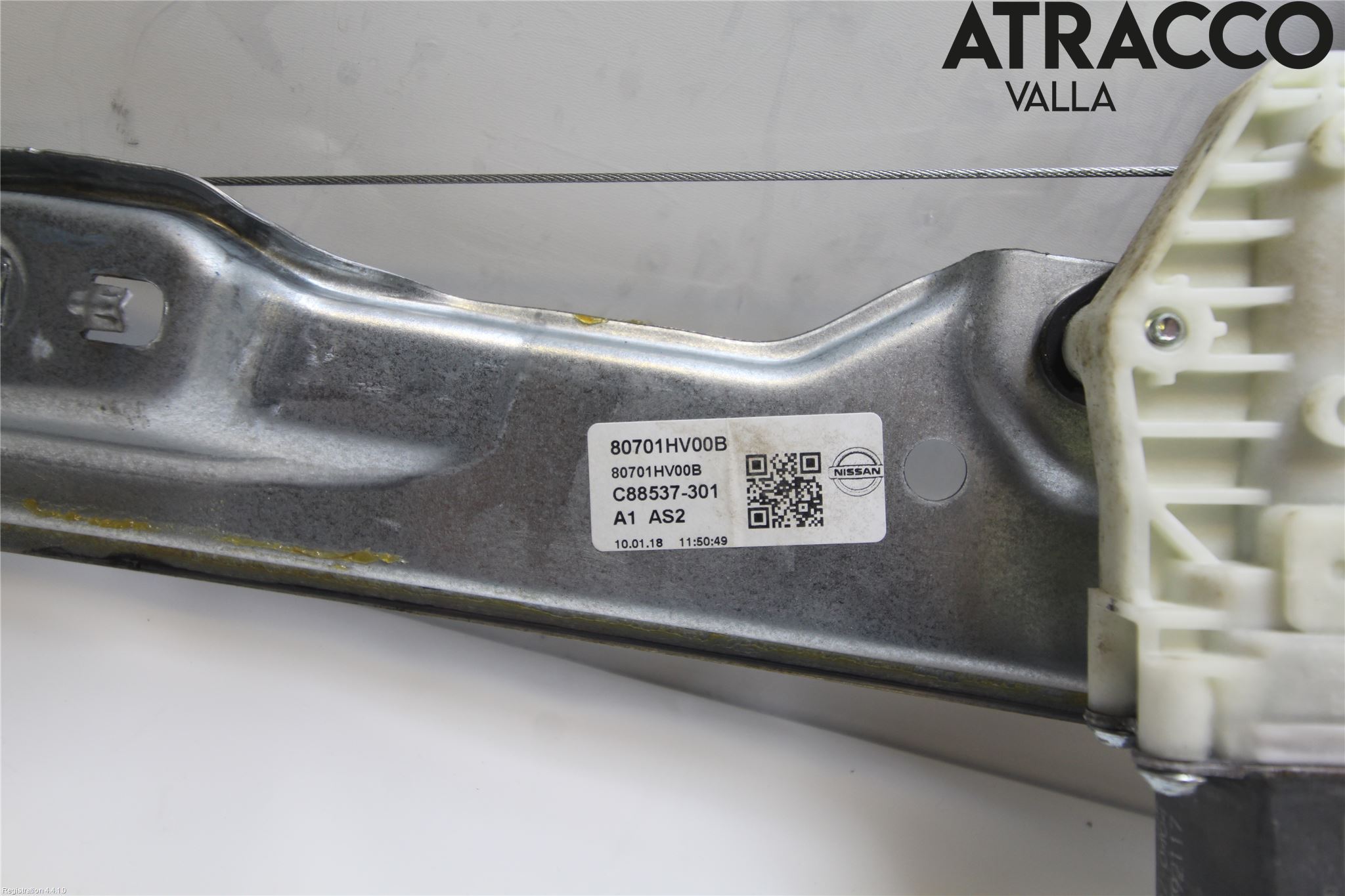 Nissan QASHQAI 14-17 Fönsterhiss El Kompl