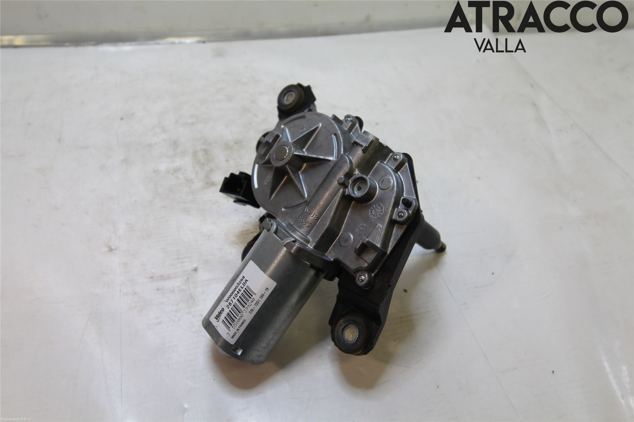 Nissan QASHQAI 17-21 Torkarmotor Baklucka