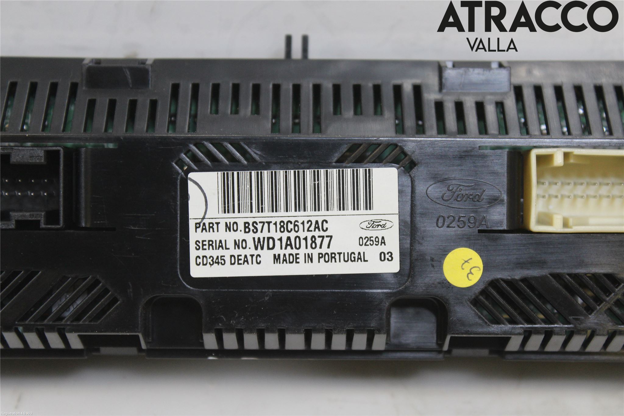 Ford MONDEO 07-15 Ac Styrenhet Ac Manöveren