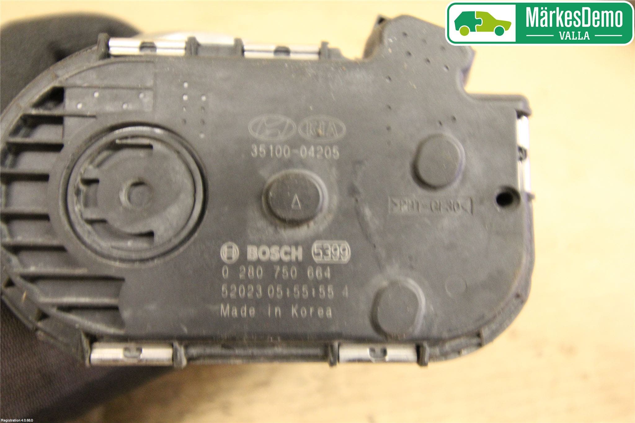 Kia PICANTO 12-17 Injspjällhus