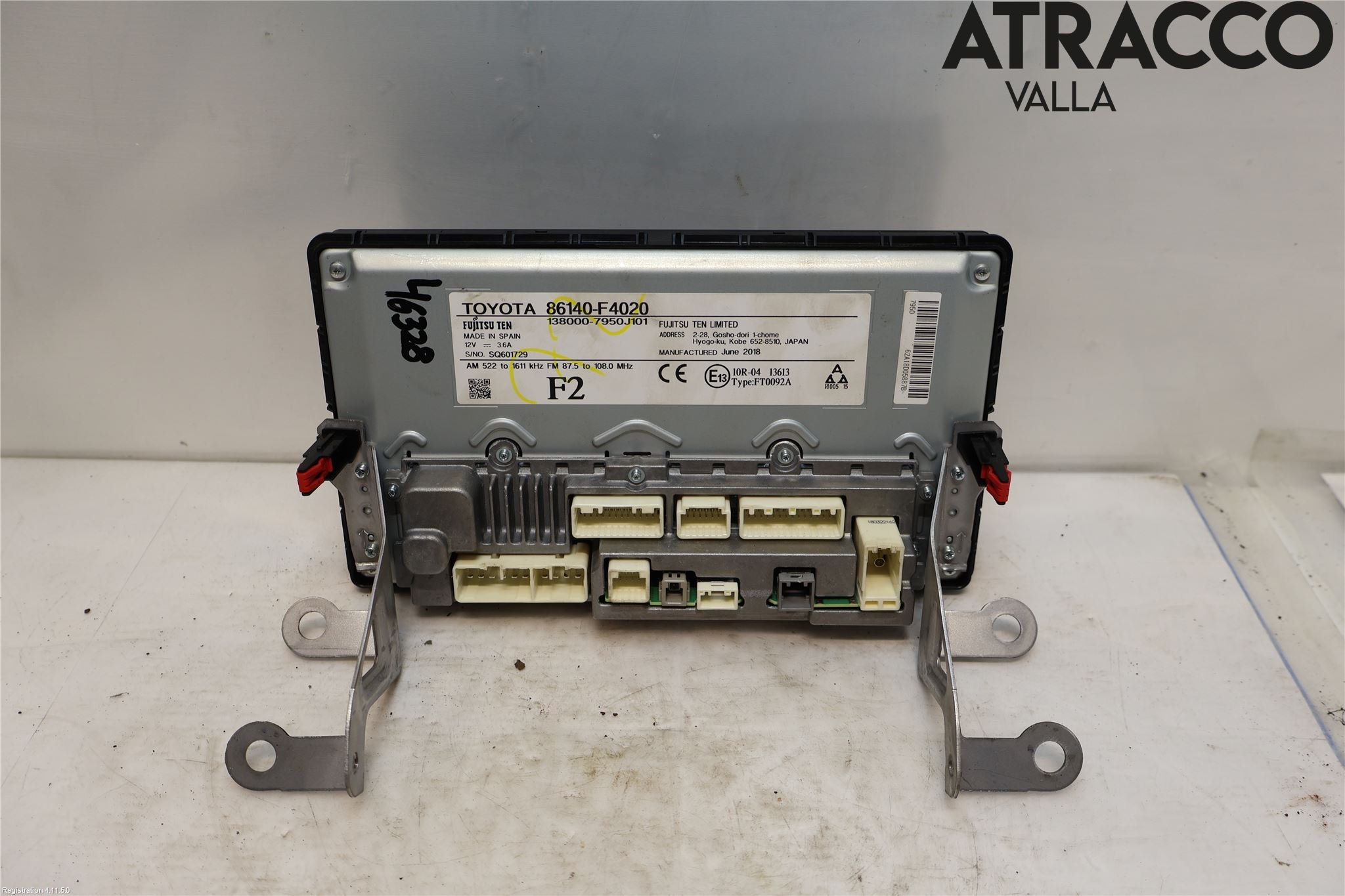 Toyota C-HR 16-23 Cd Radio - Multimediapanel