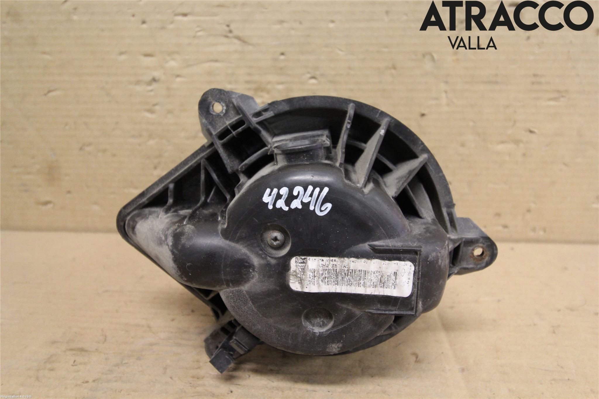 Renault TRAFIC   02-14 Värmefläkt