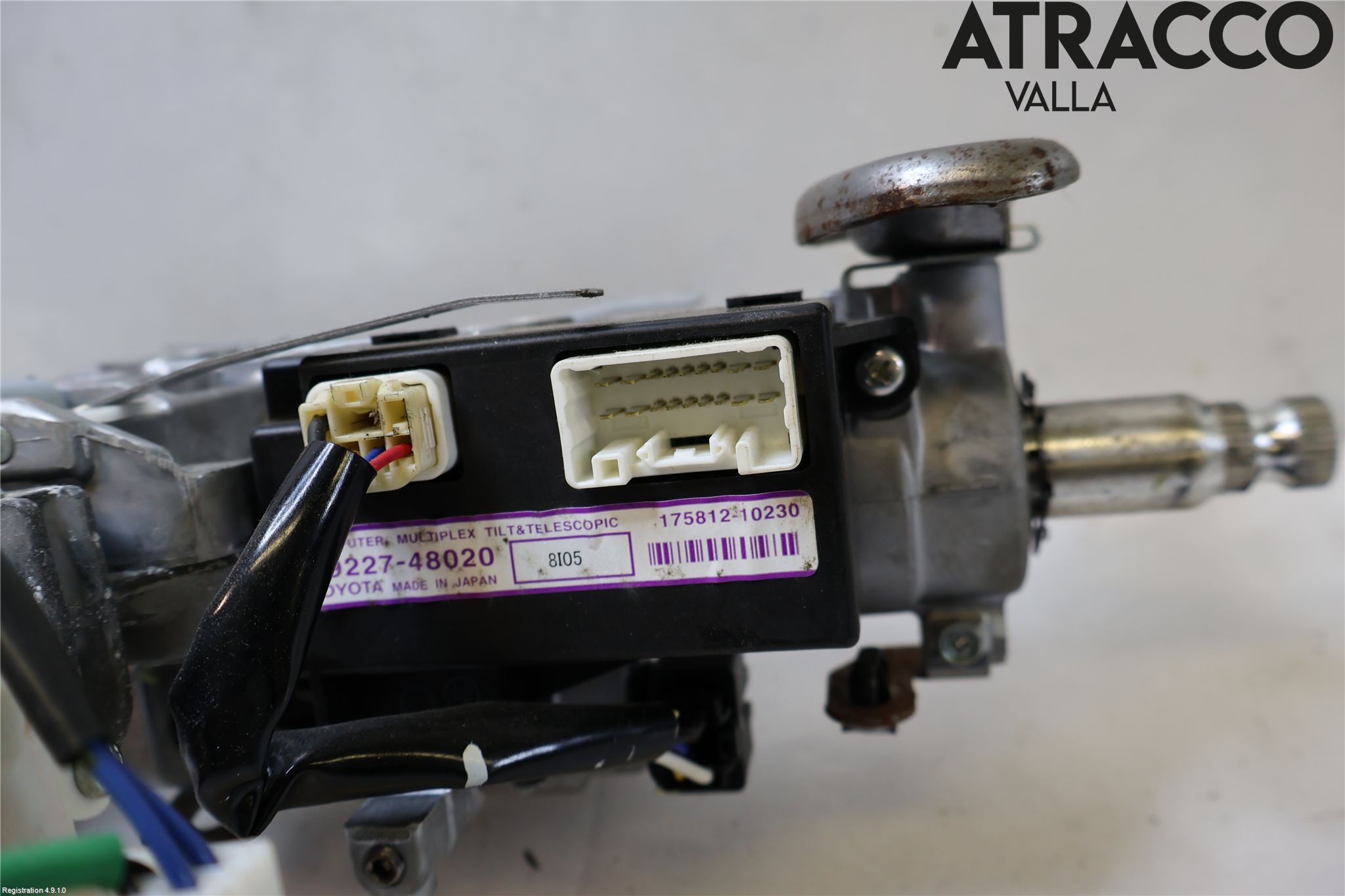 Lexus RX XU30 03-09 Rattaxelagg Justerbart