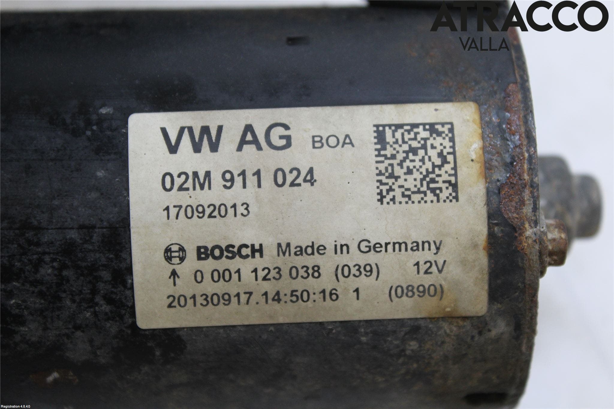 Volkswagen VW CADDY 11-15 Startmotor Diesel