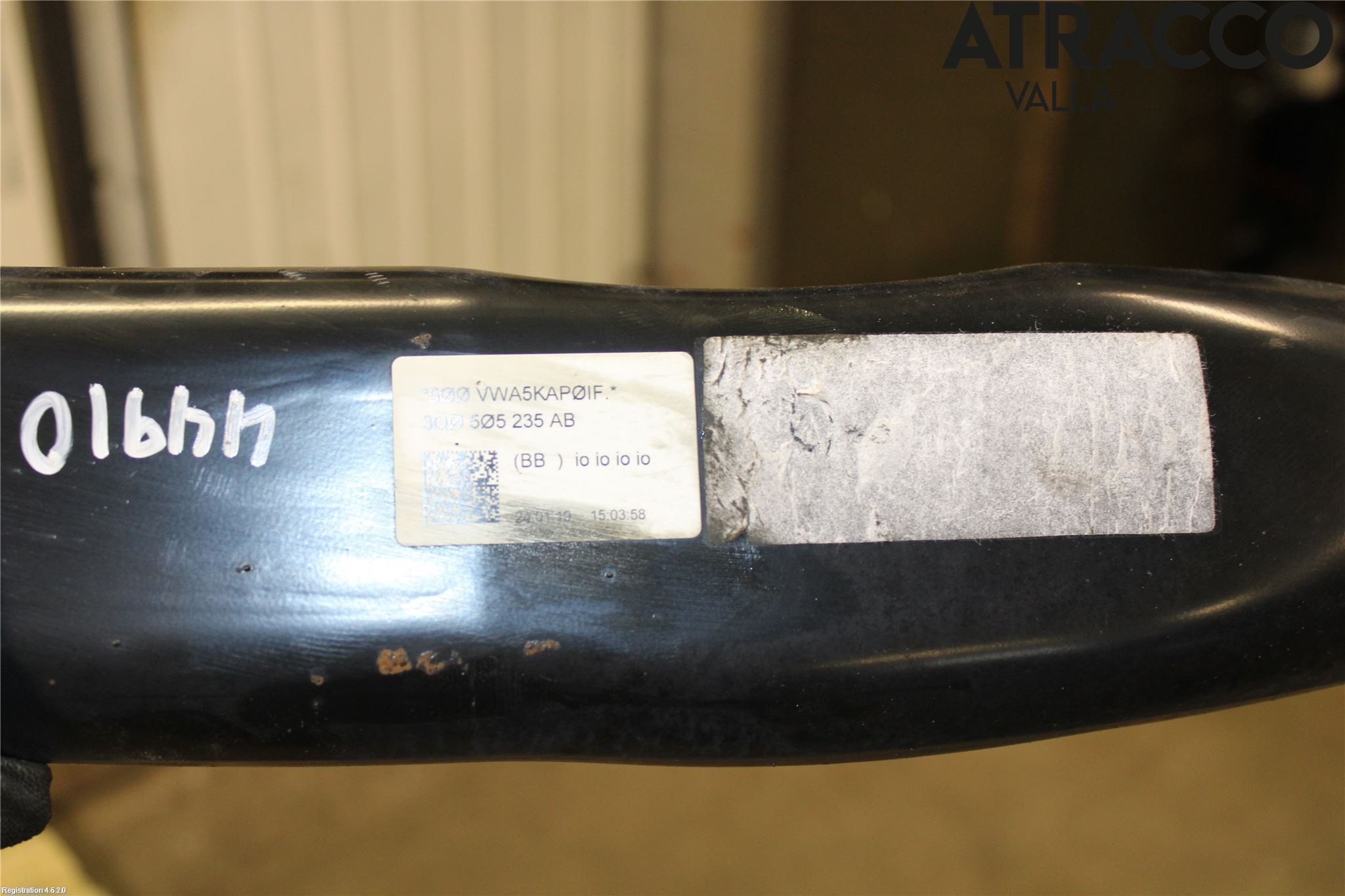 Volkswagen VW PASSAT 15-19 Bakaxelbalk
