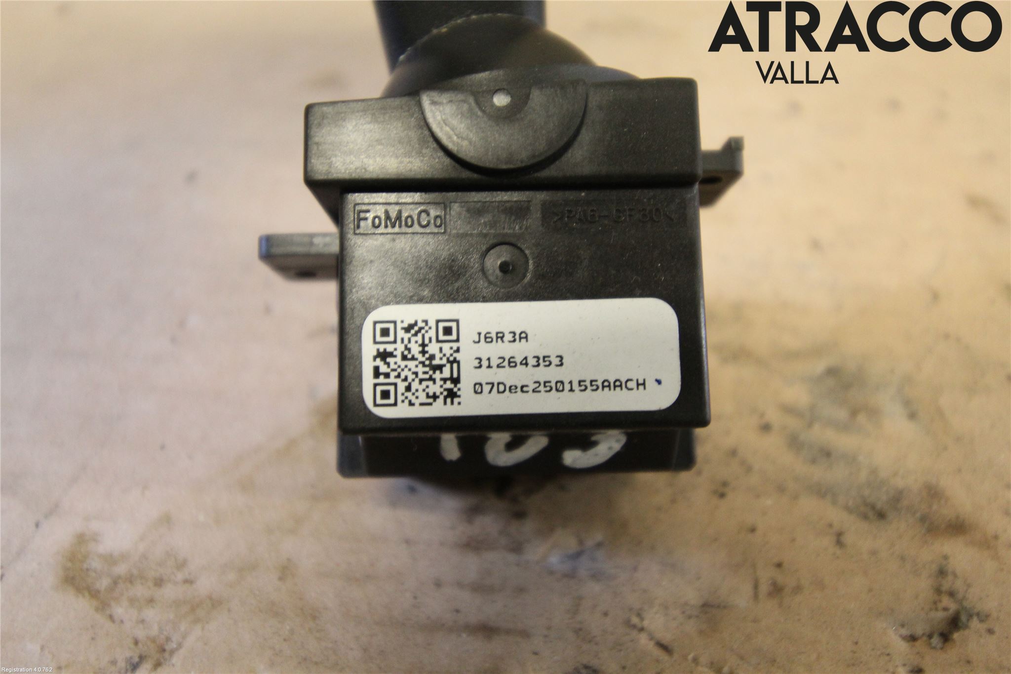 Volvo V70 08-13 Spak Torkar-Spolomk