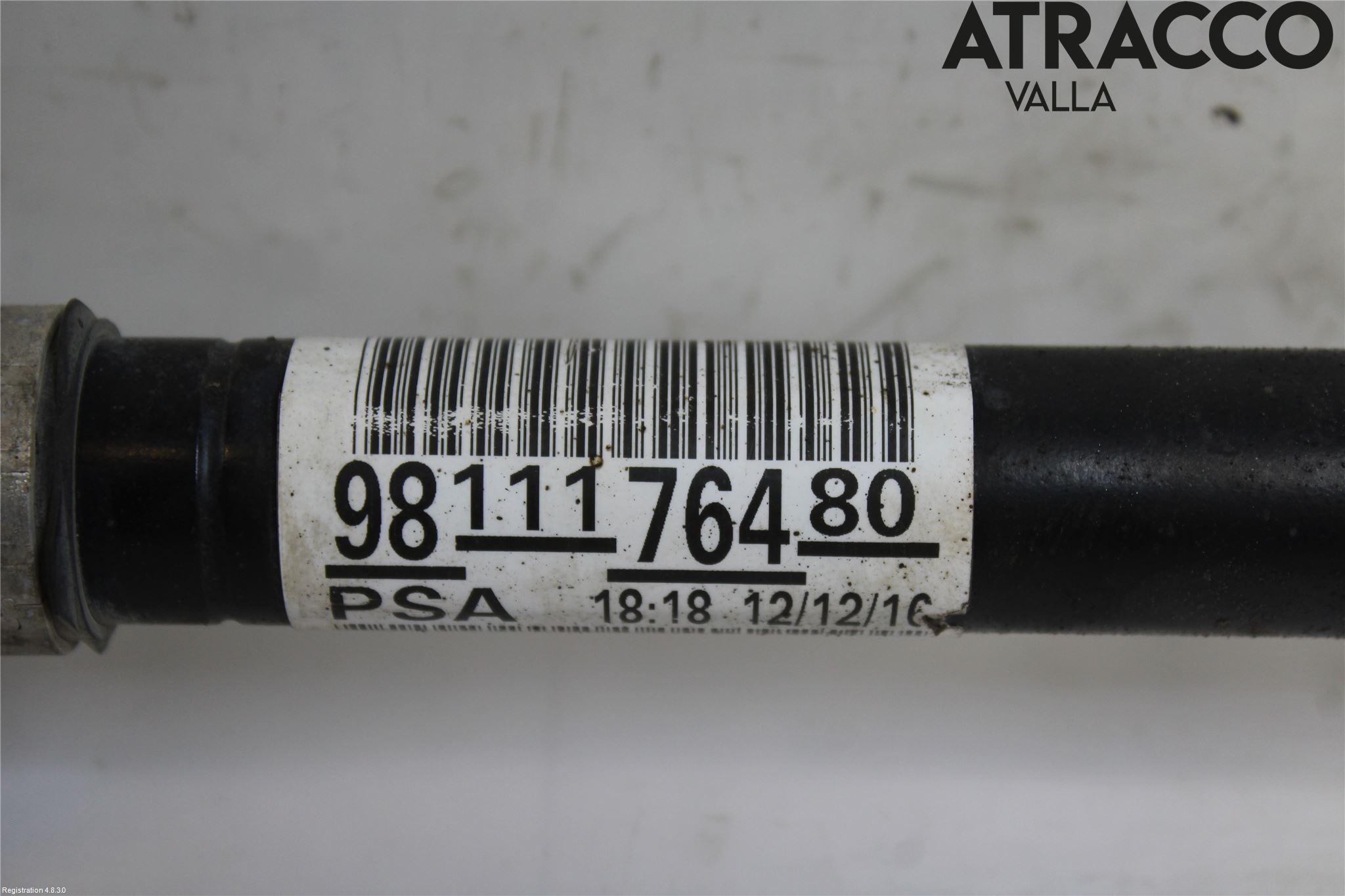 Peugeot 3008 17-24 Drivaxel Fram Höger