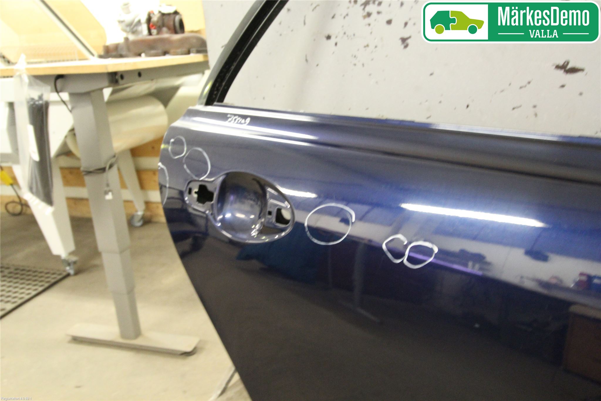 Toyota AVENSIS 07-08 Dörr Bak Höger