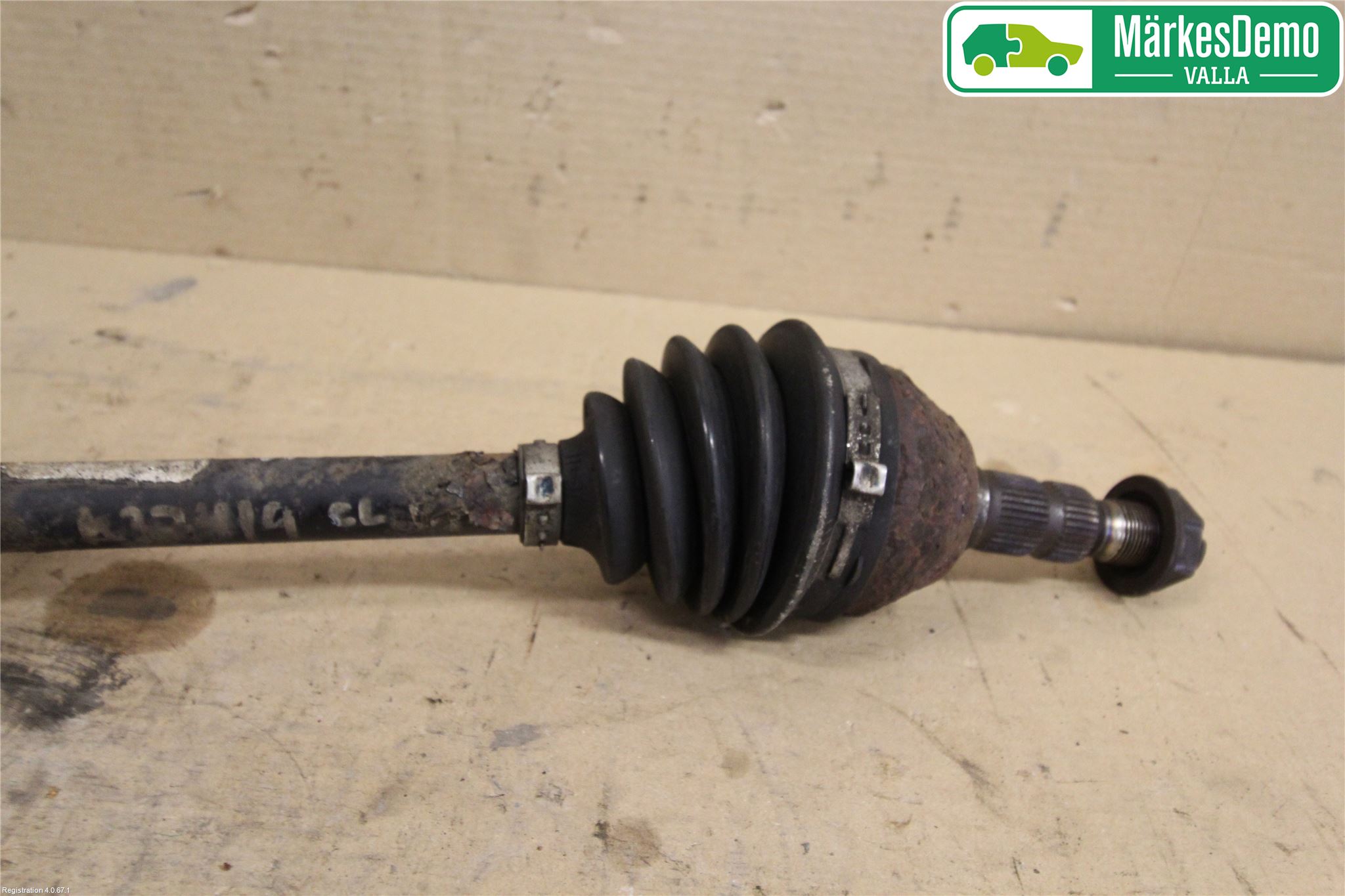 Opel ASTRA H 04-12 Drivaxel Fram Vänster