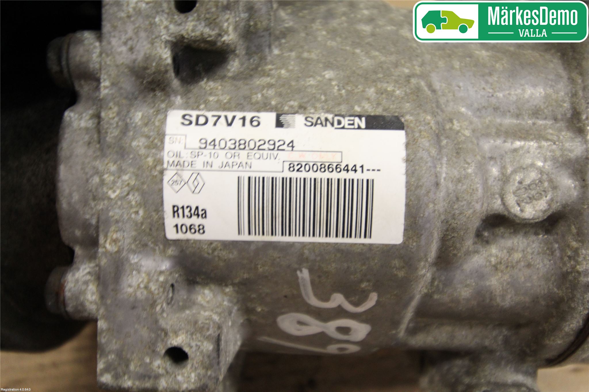 Dacia SANDERO 09-13 Ac Kompressor