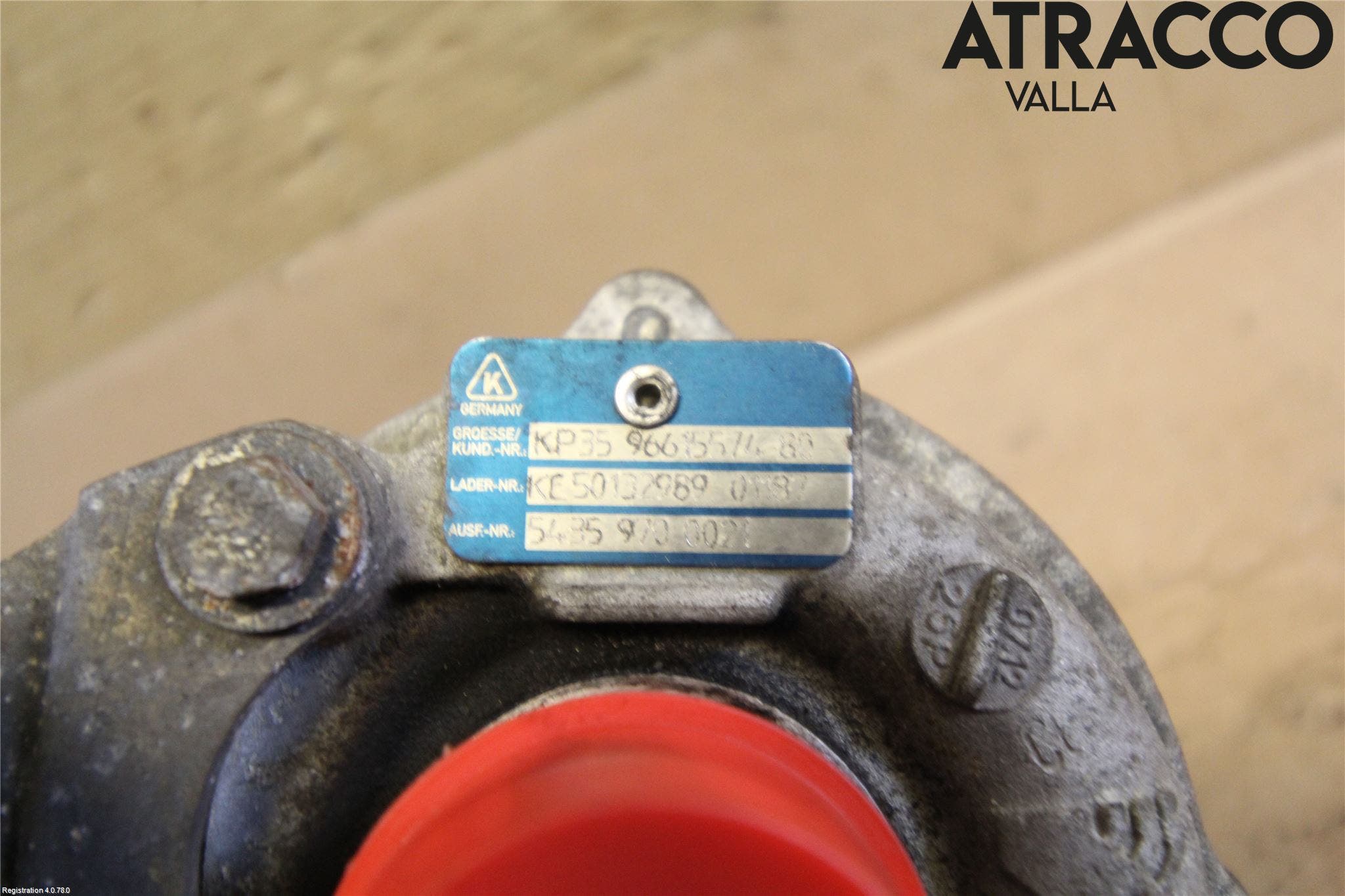 Peugeot BIPPER Turboaggregat