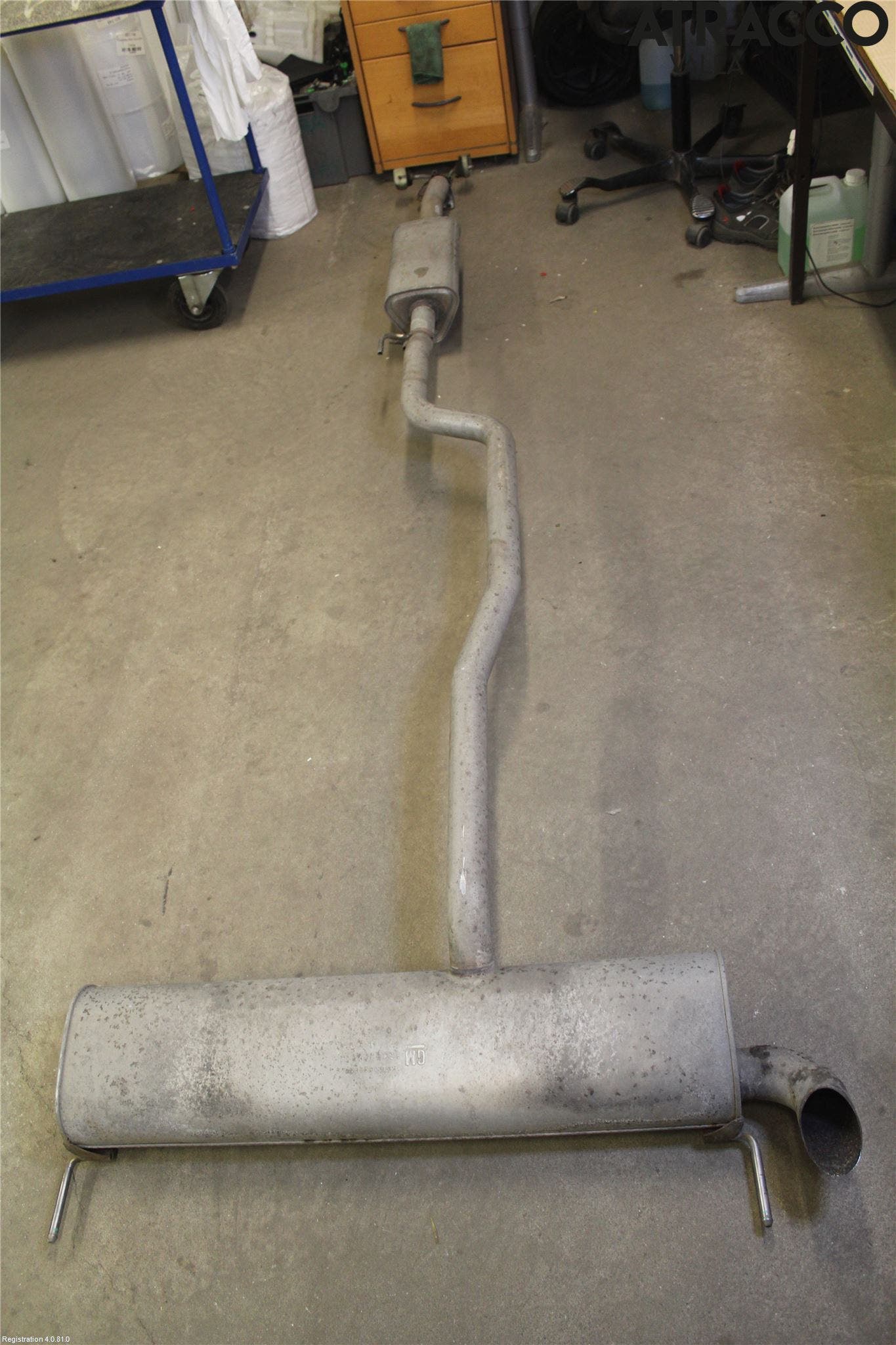 Opel ASTRA K 16-22 Avgassystem Komp Ej Kat