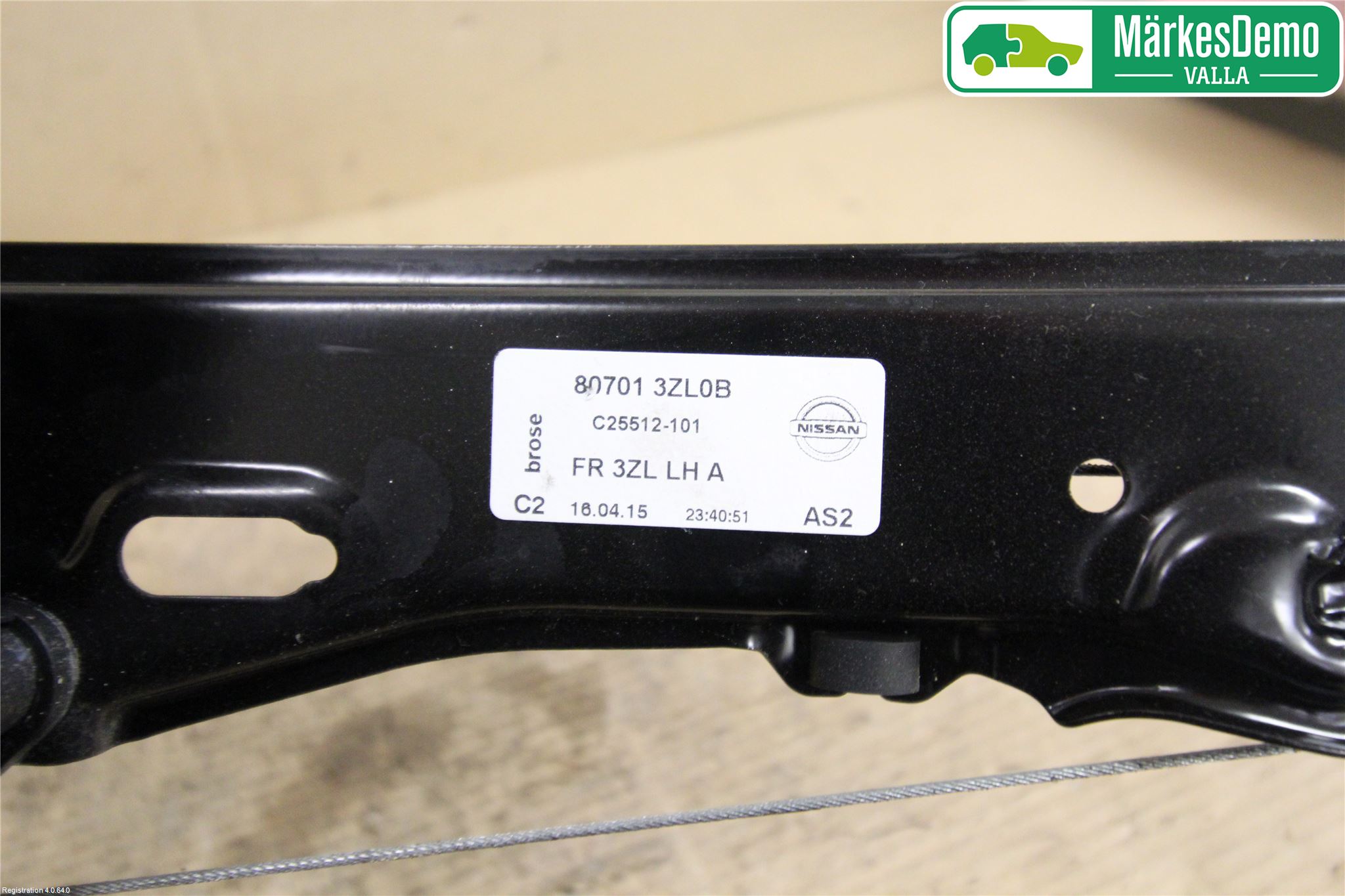 Nissan PULSAR Fönsterhiss El Kompl