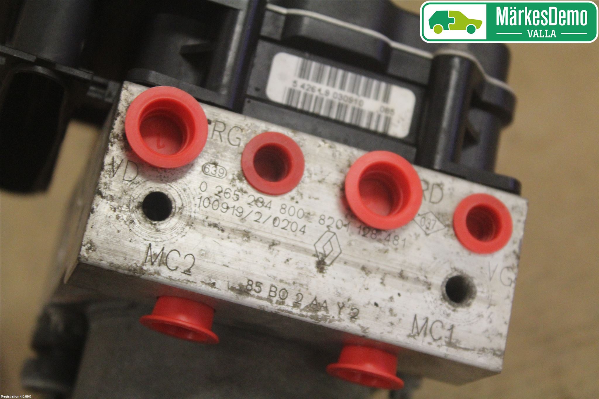 Renault CLIO III  09-12 Abs Hydraulaggregat