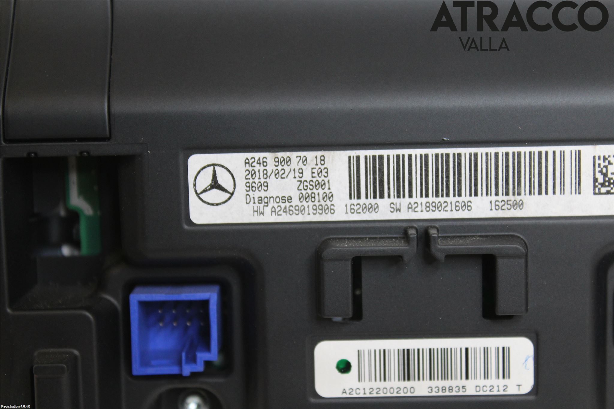 Mercedes-Benz MB A-KLASS (W176) 13-18 Multifunktionsdisplay
