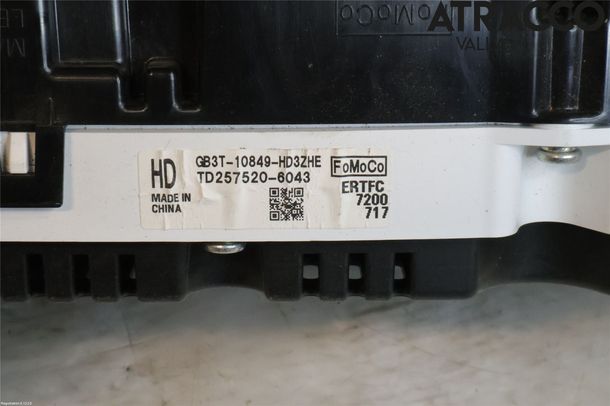 Ford RANGER EU 12-23 Instrument Komb