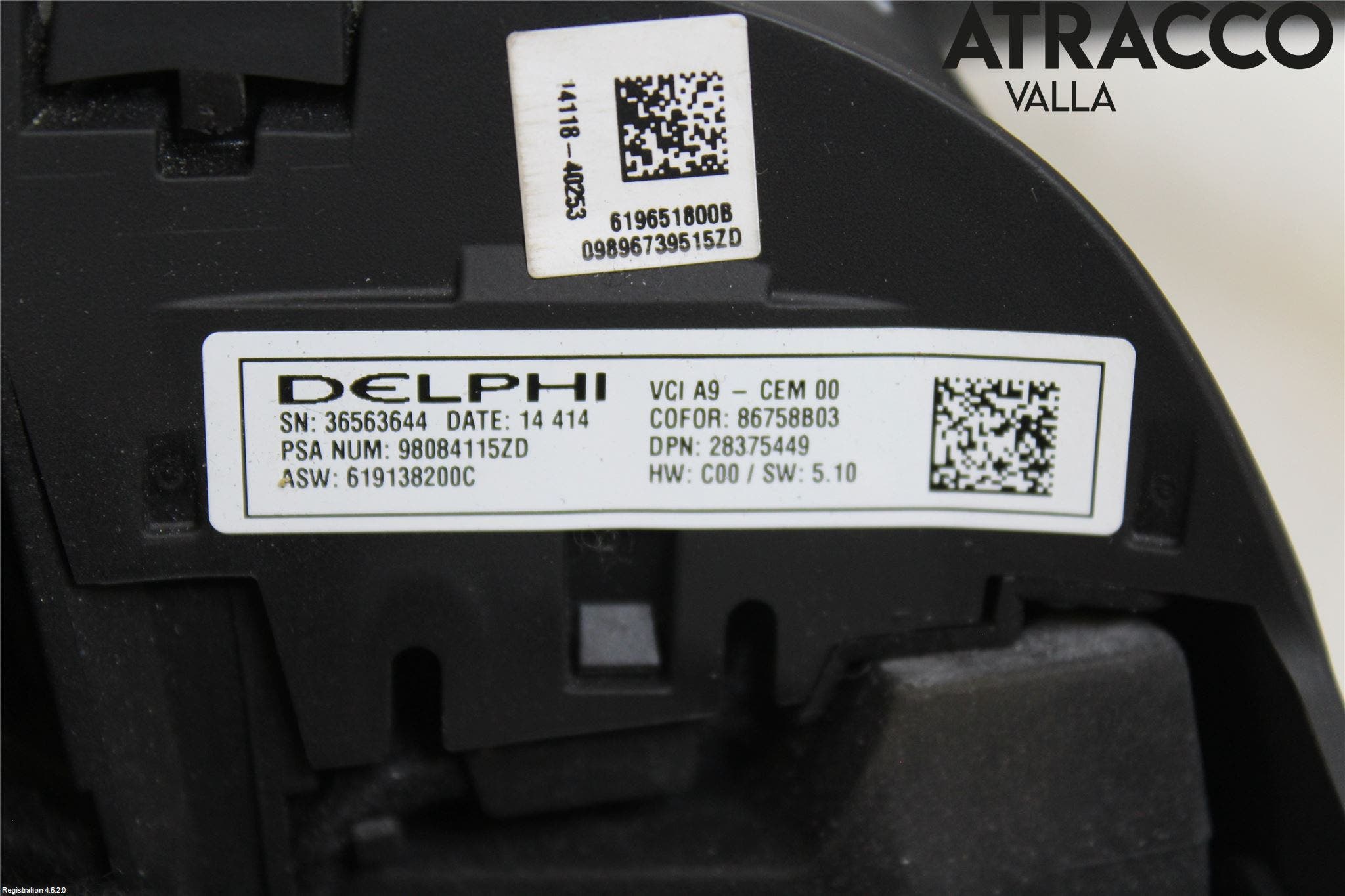 Peugeot 2008 13-20 Ratt