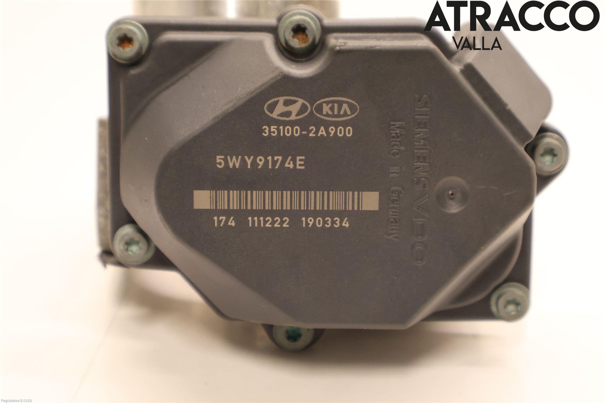 Hyundai i30 FD 07-12 Injspjällhus