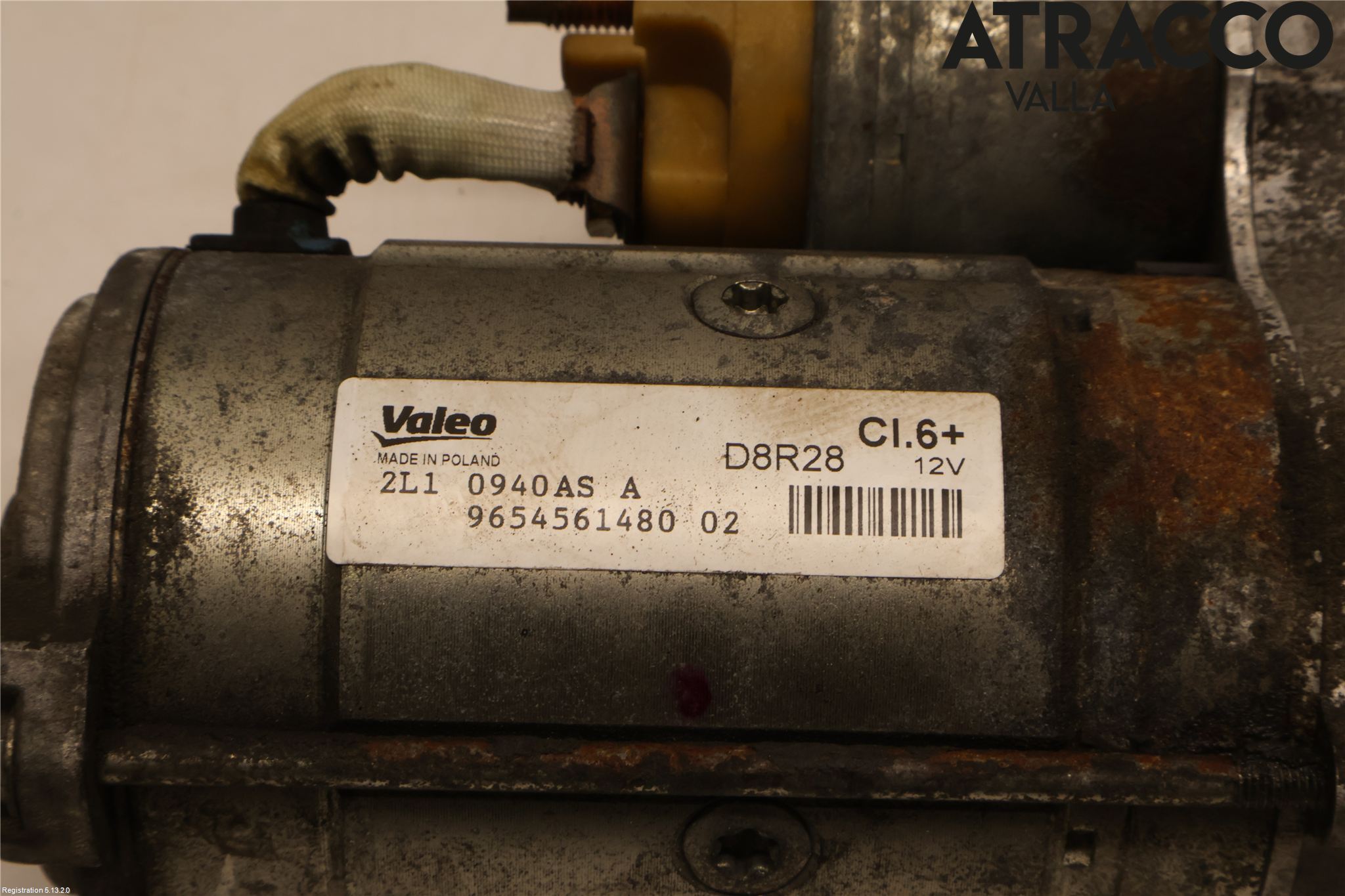 Peugeot 508 11-18 Startmotor Diesel
