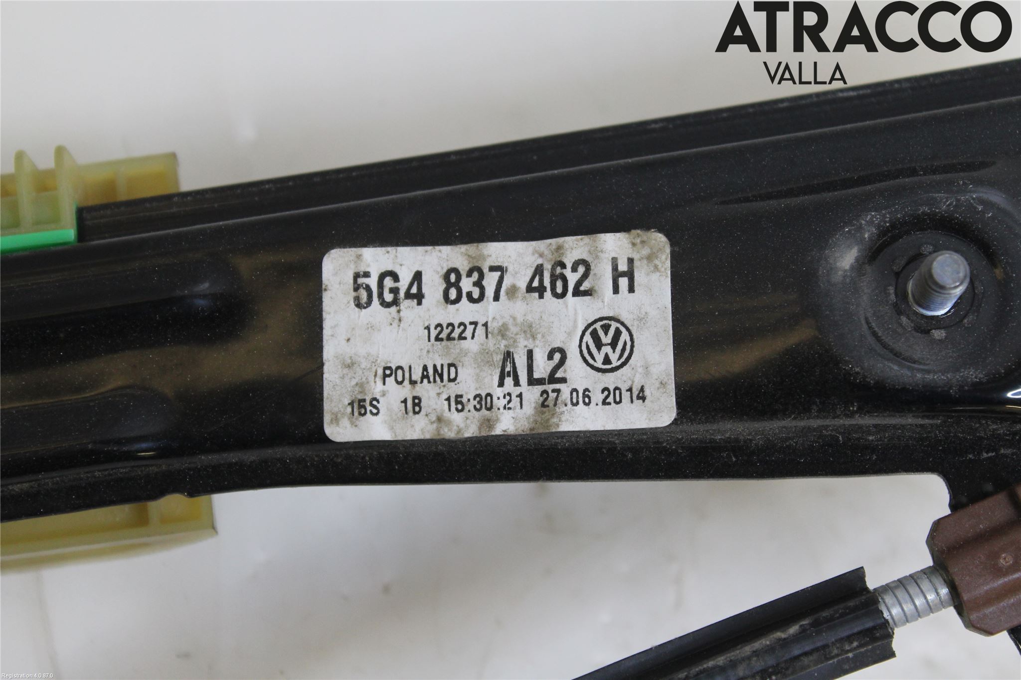 Volkswagen VW GOLF / E-GOLF VII 13-20 Fönsterhiss El Kompl