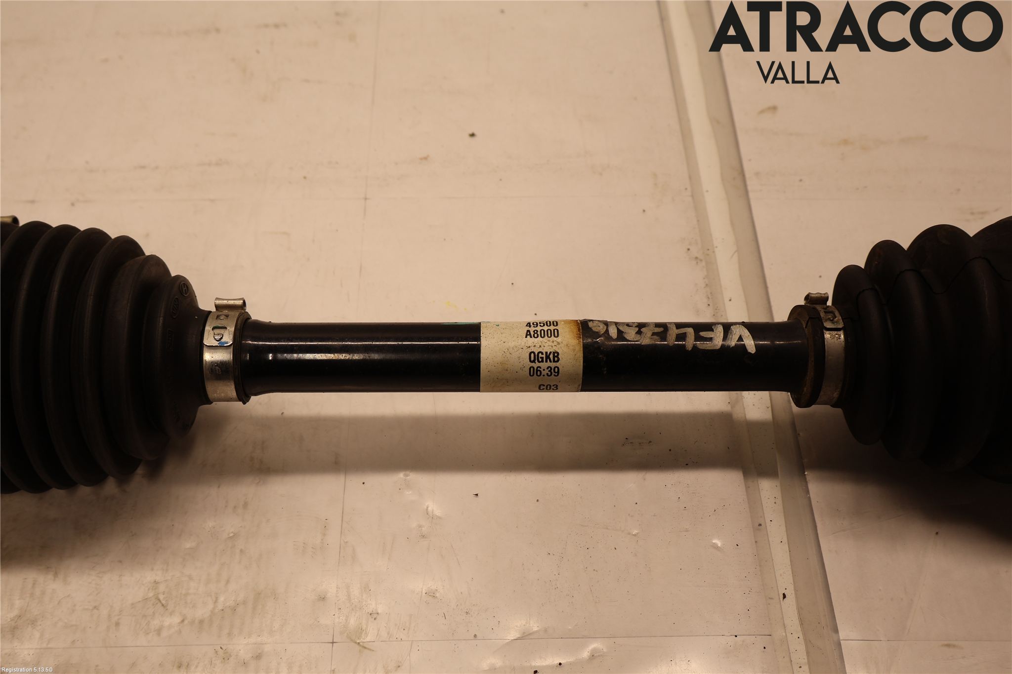 Kia OPTIMA 16-20 Drivaxel Fram Vänster