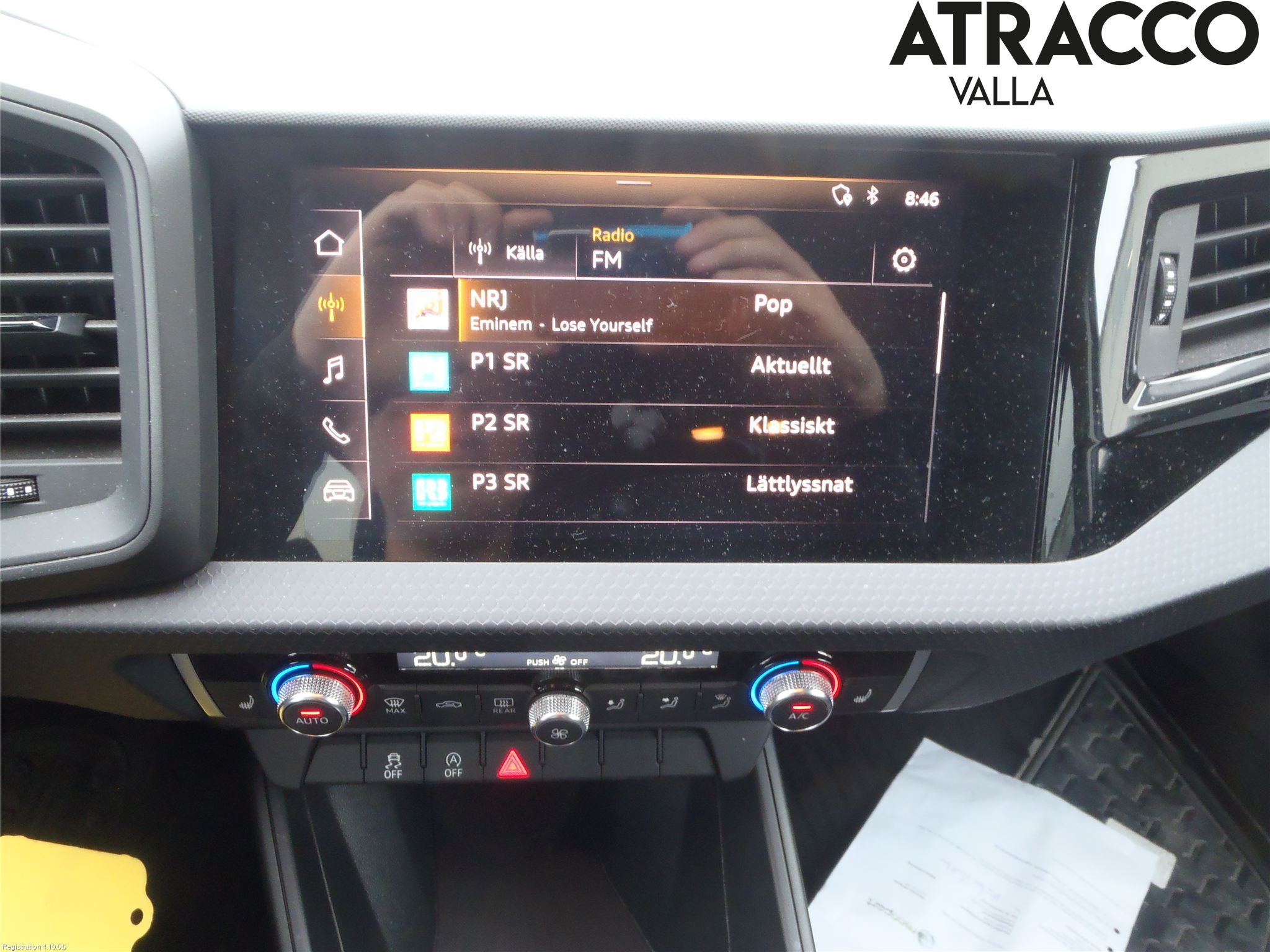 Audi A1 19- Bildskärm