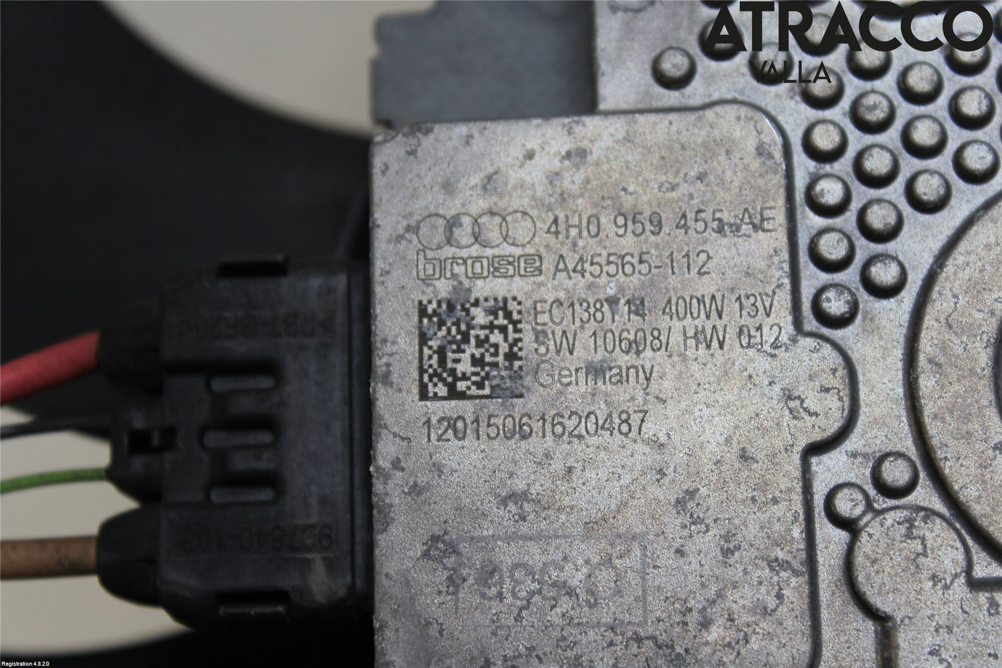 Audi A4 12-15 Kylfläkt El